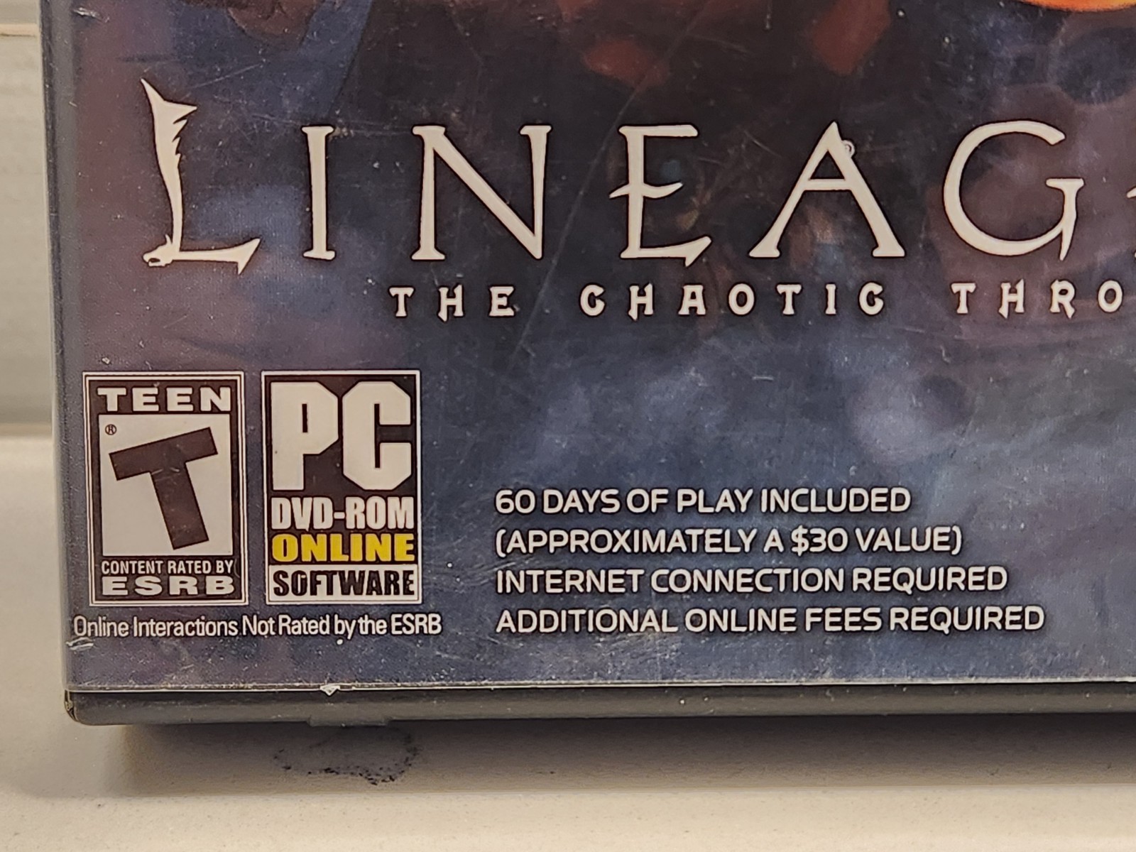 Lineage 2 The Chaotic Throne 4th Anniversary Edition Game + Oren + Dark Conquest