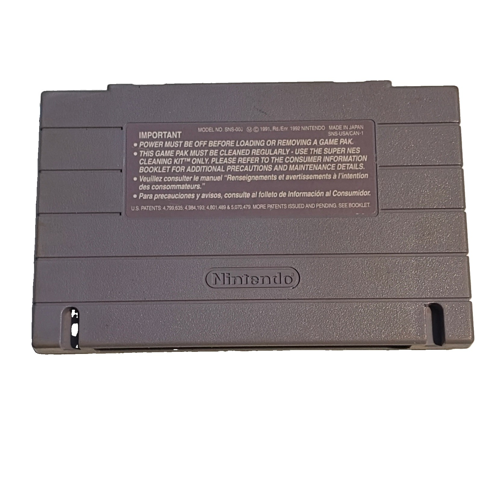 Super Metroid (SNES, 1994) AUTHENTIC , TESTED , WITH BOX , NO MANUAL