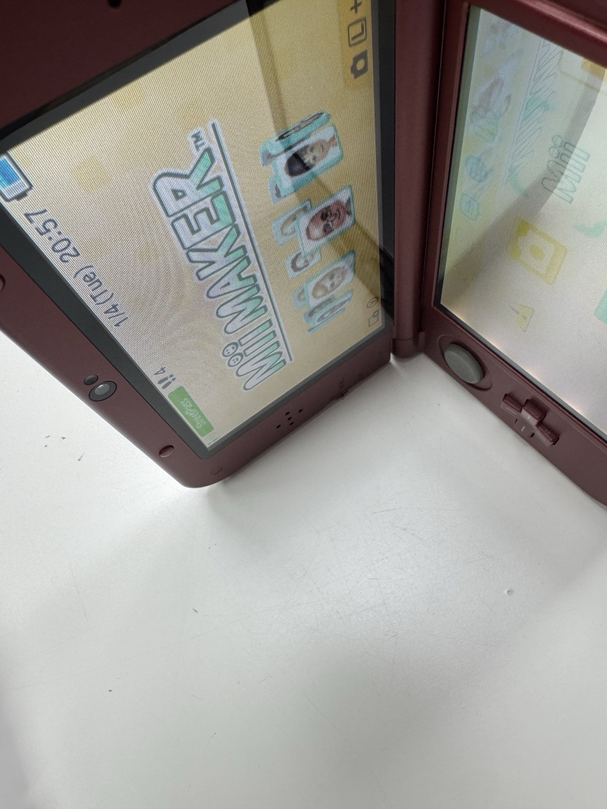 TOP IPS Nintendo NEW 3DS XL Metallic Red Game Console RED-001