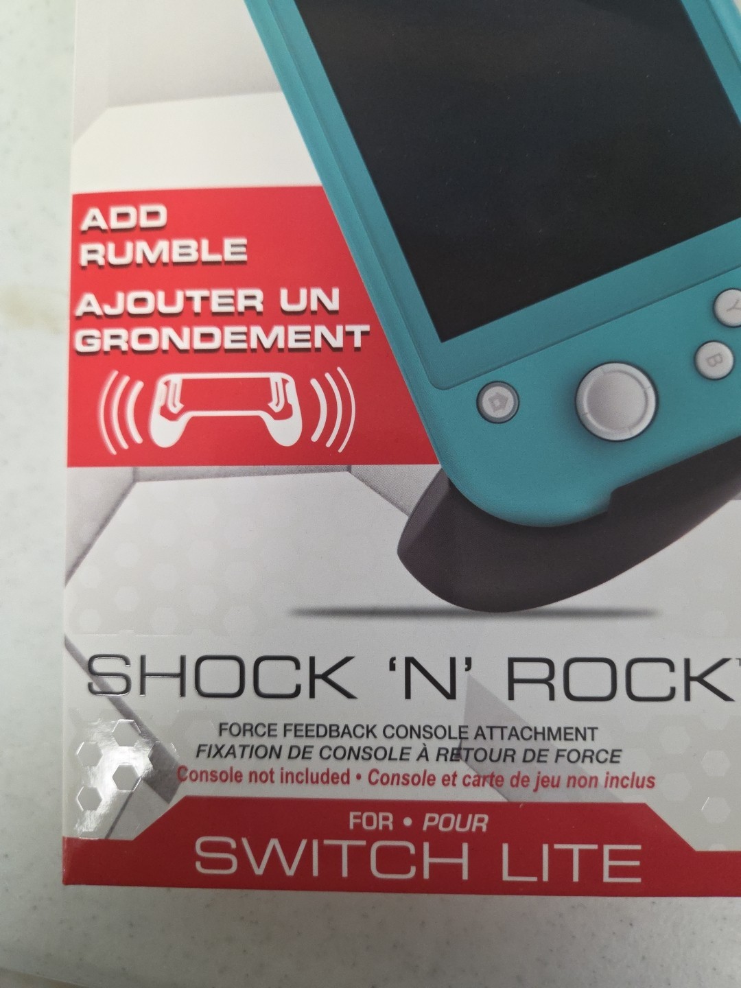 Nyko Shock ‘N’ Rock Console Attachment with Speakers for Switch Lite