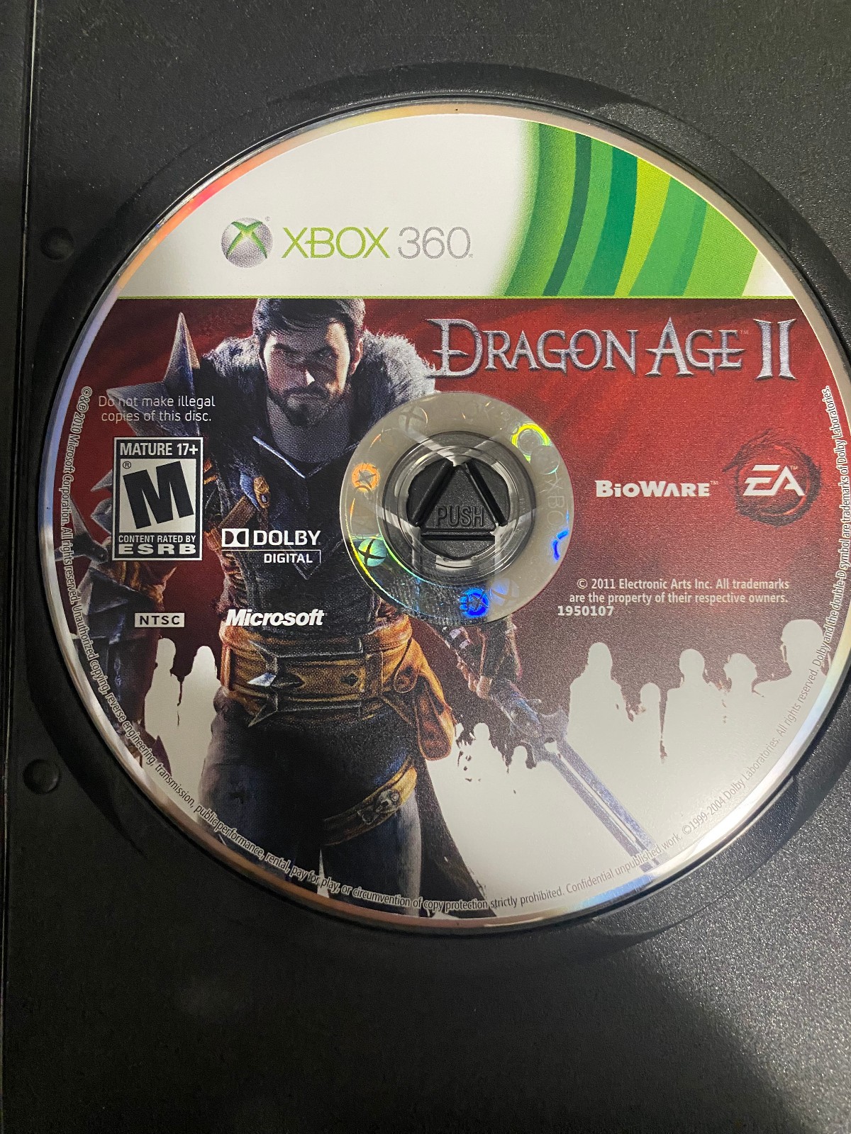 Dragon Age II (DISC ONLY) – Microsoft XBox 360 – EA – Acceptable Condition