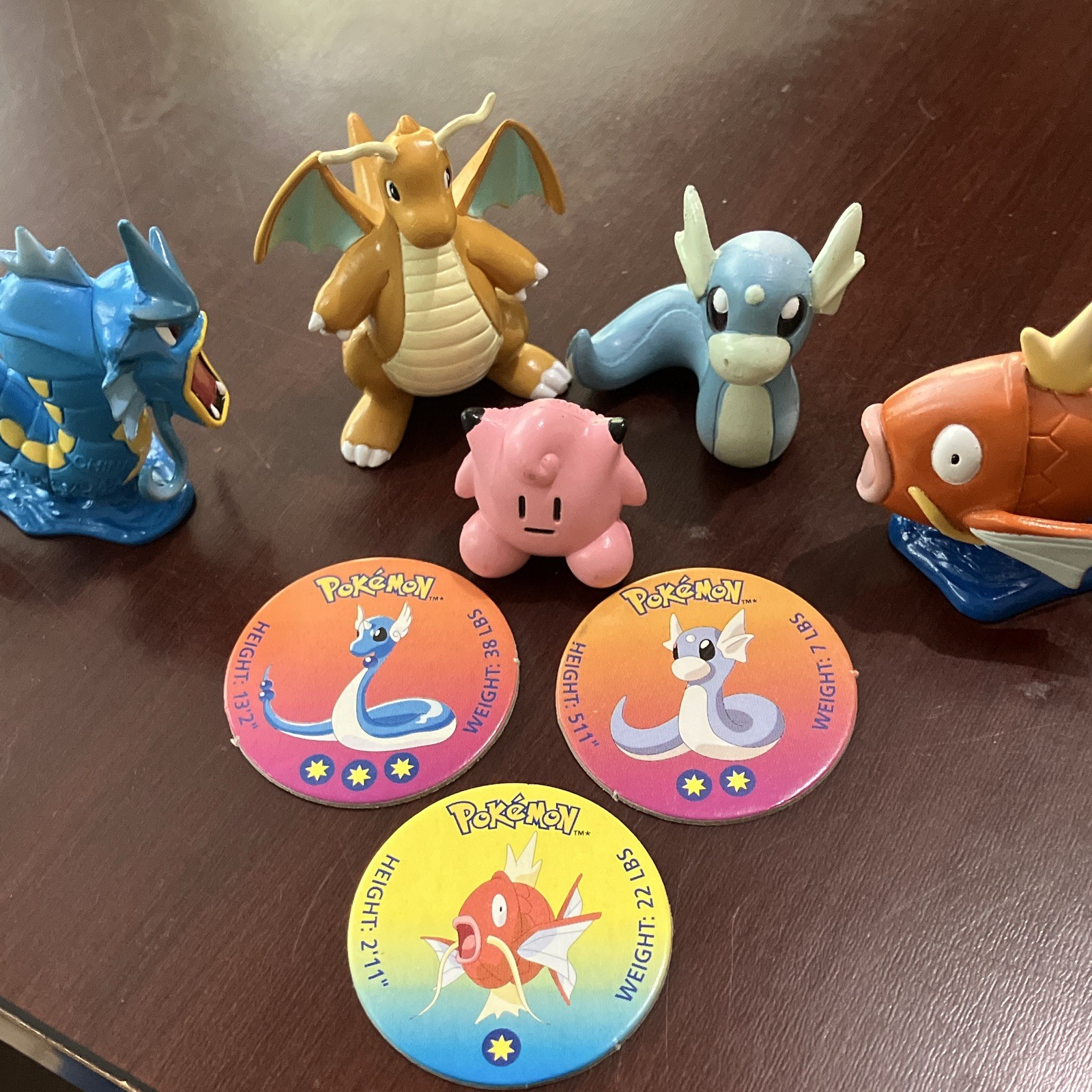 TOMY Pokemon Figures Lot Magikarp Pokédoll Dragonite Onix +more GREAT Condition