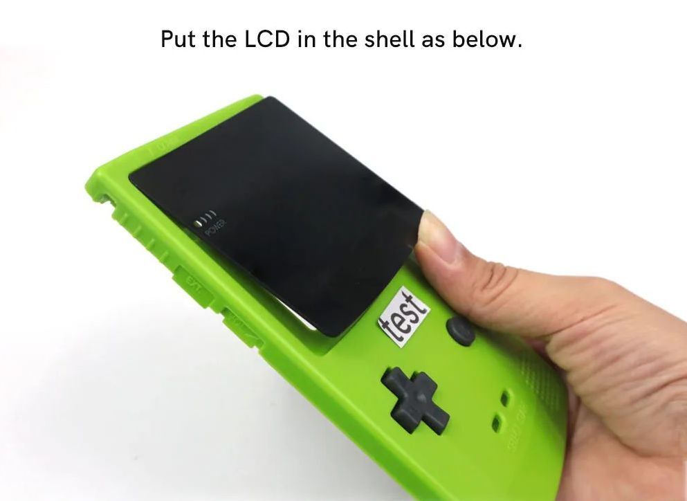 Game Boy Color Laminated IPS Backlight NO SOLDER 2.45 Drop in Kit – Gameboy GBC