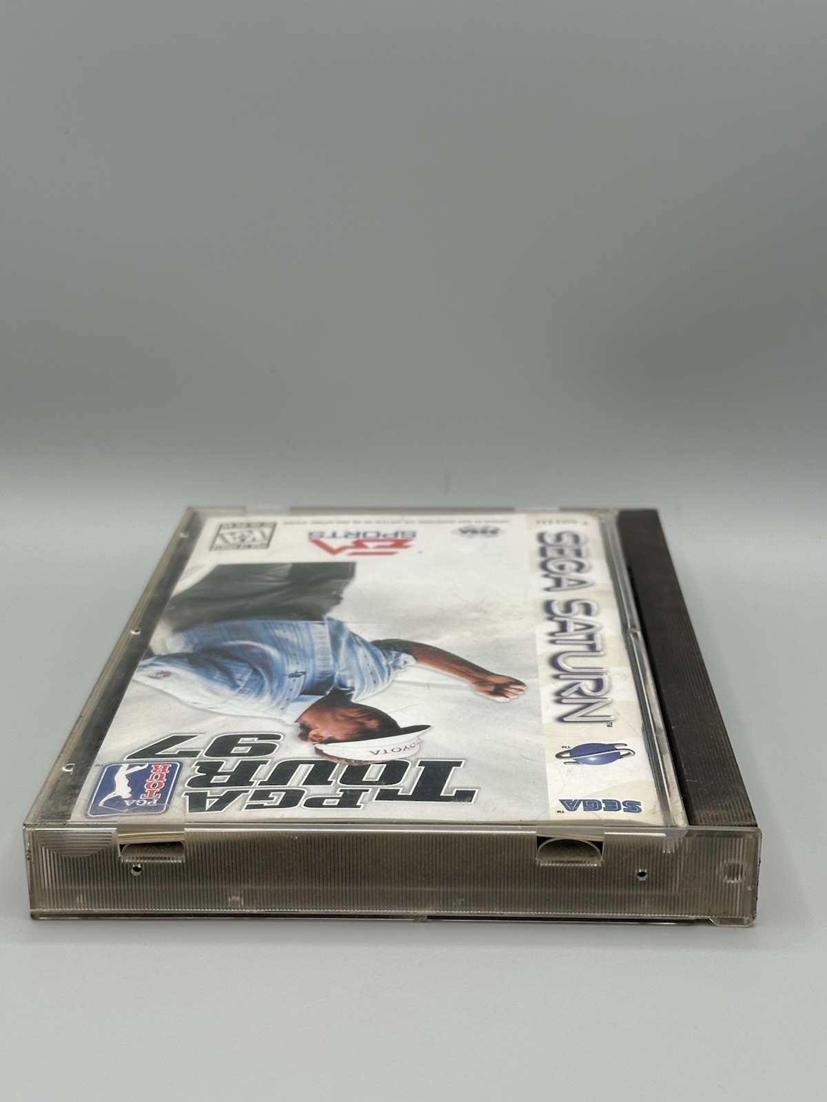 Sega Saturn PGA Tour 97 1996 Reg Card Manual Foam Insert Tested Works Video Game