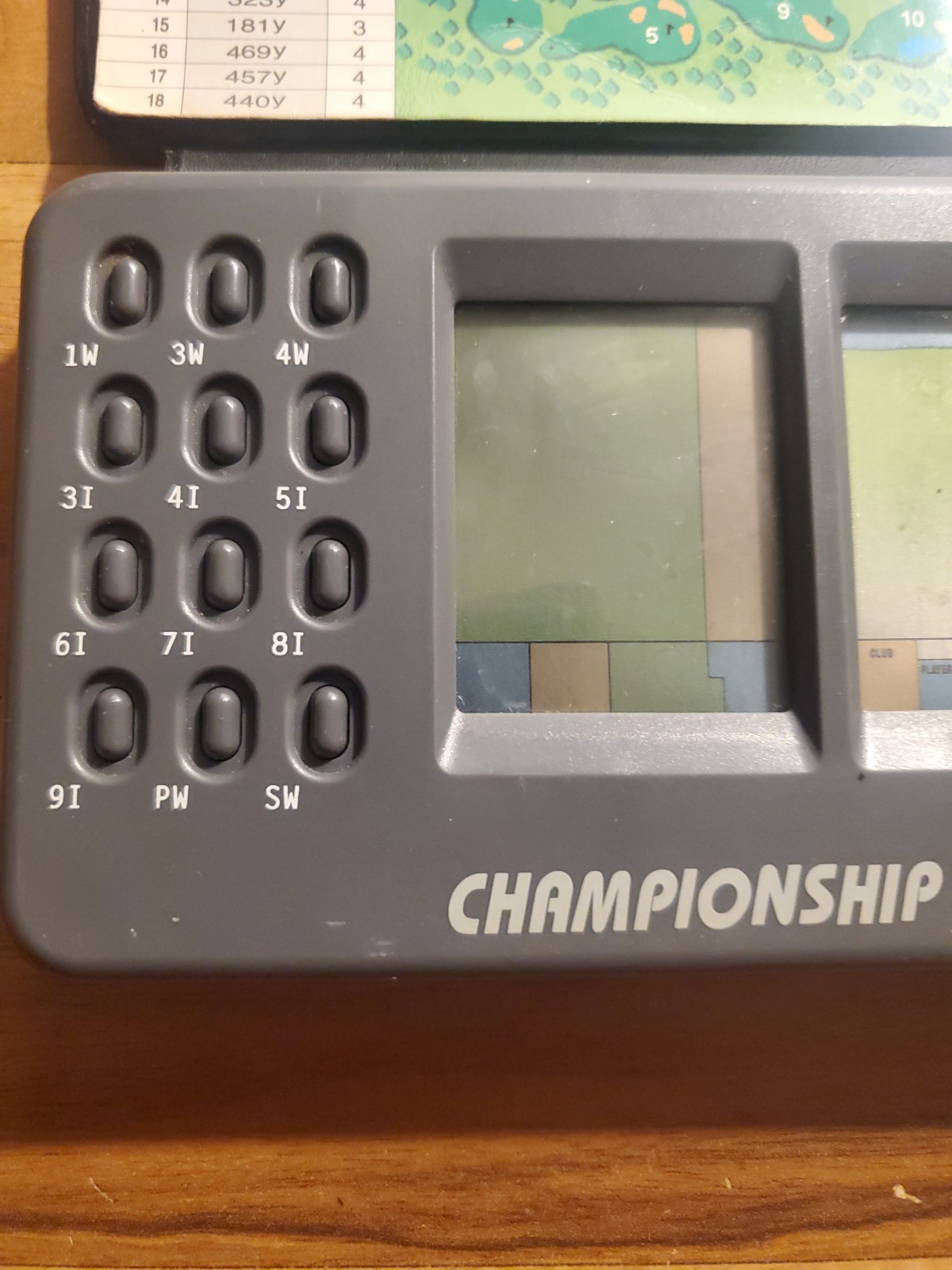 Radio Shack Championship Golf II 2 Handheld Electronic Game Tested Working