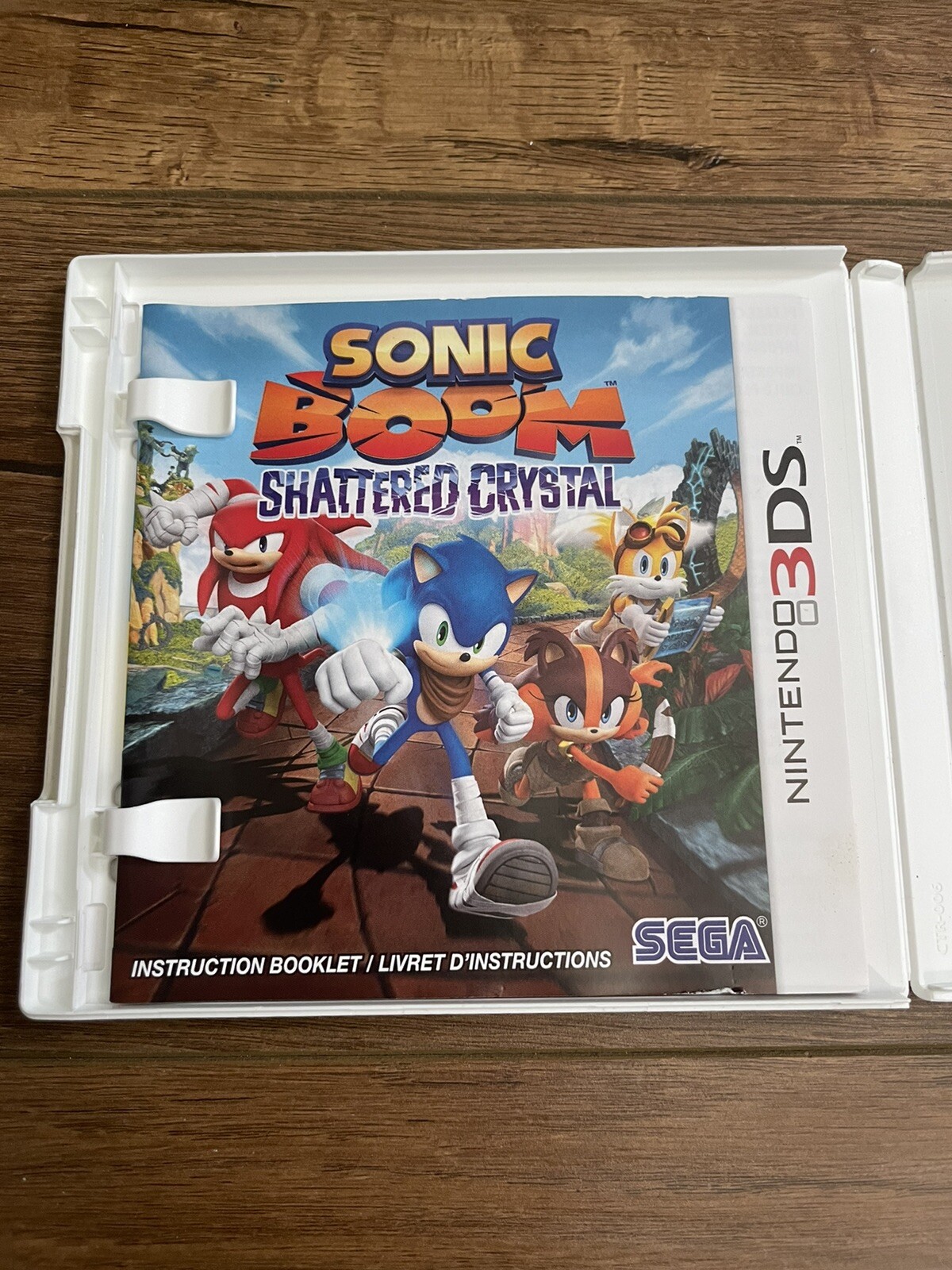 Sonic Boom: Shattered Crystal (Nintendo 3DS, 2014) – Tested – Complete