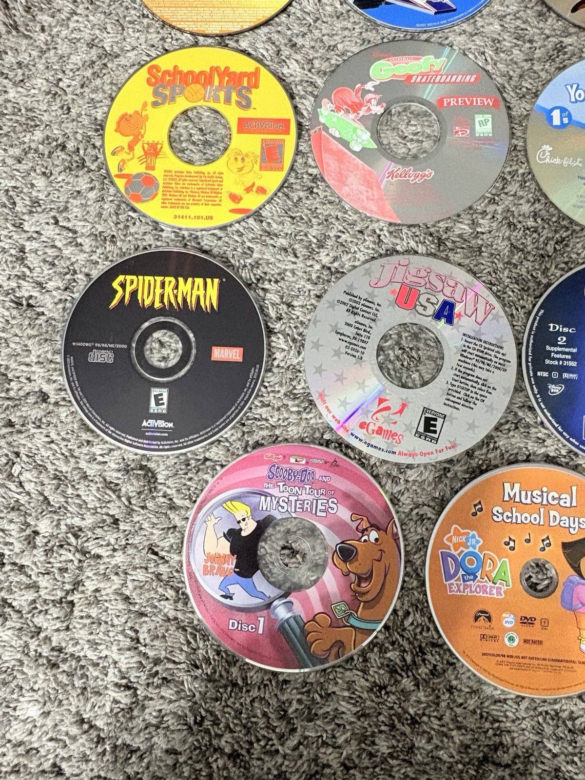 PC games 2000s Kids X 18 Lot Great Condition No Scratches