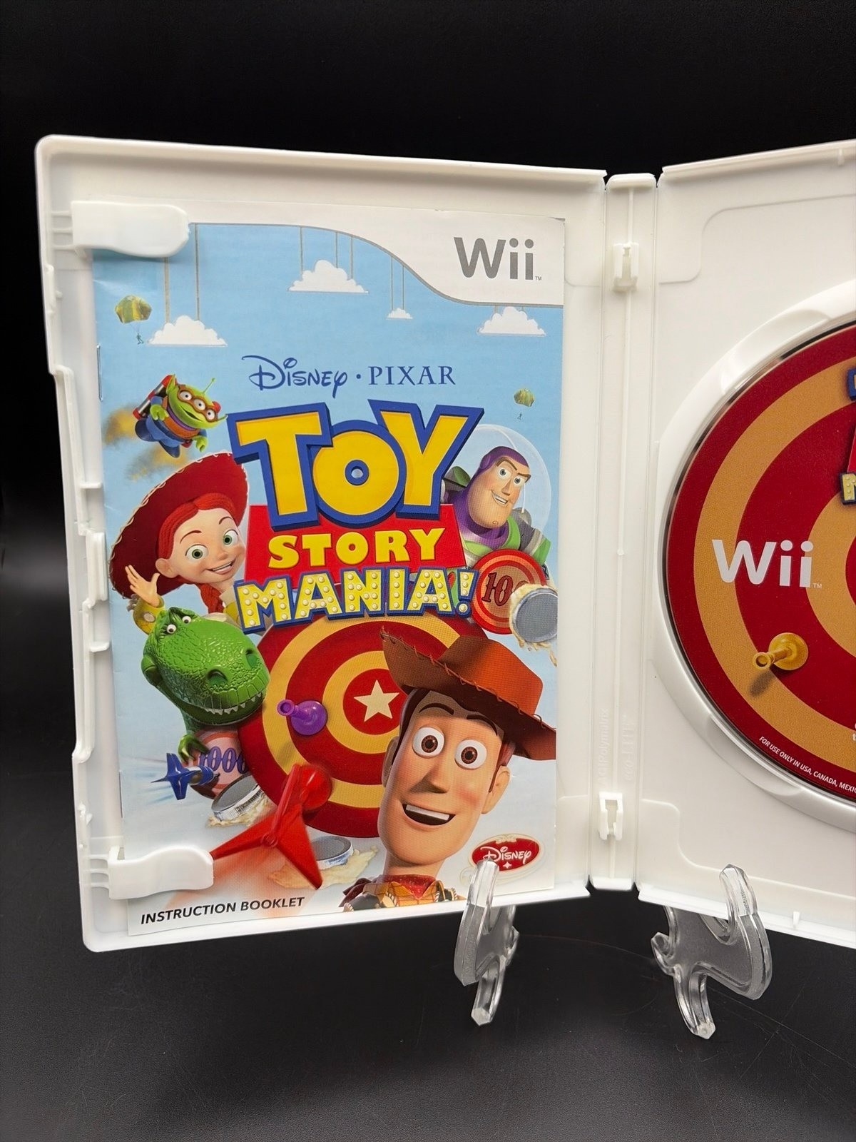 Toy Story Mania! Nintendo Wii 2009 CIB Tested And Working