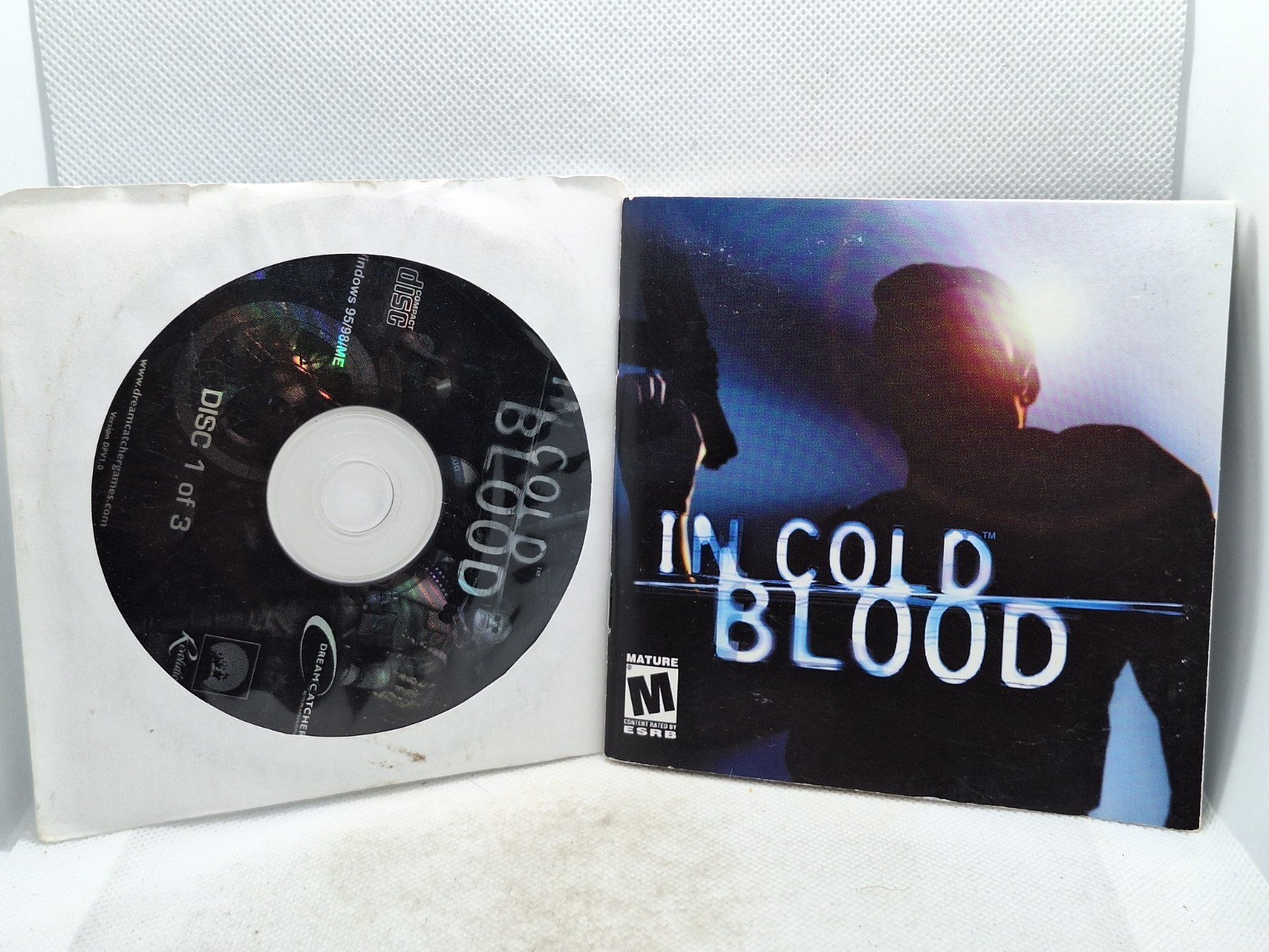 In Cold Blood Install Disc 1 (PC, 2001) – BULK/SAVE ^35%+SHIP DISCOUNTS!