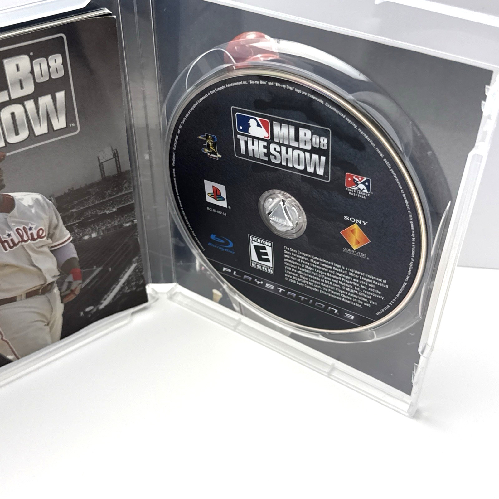 MLB 08 The Show Sony PlayStation 3 PS3 CIB Complete Refurbished & Tested