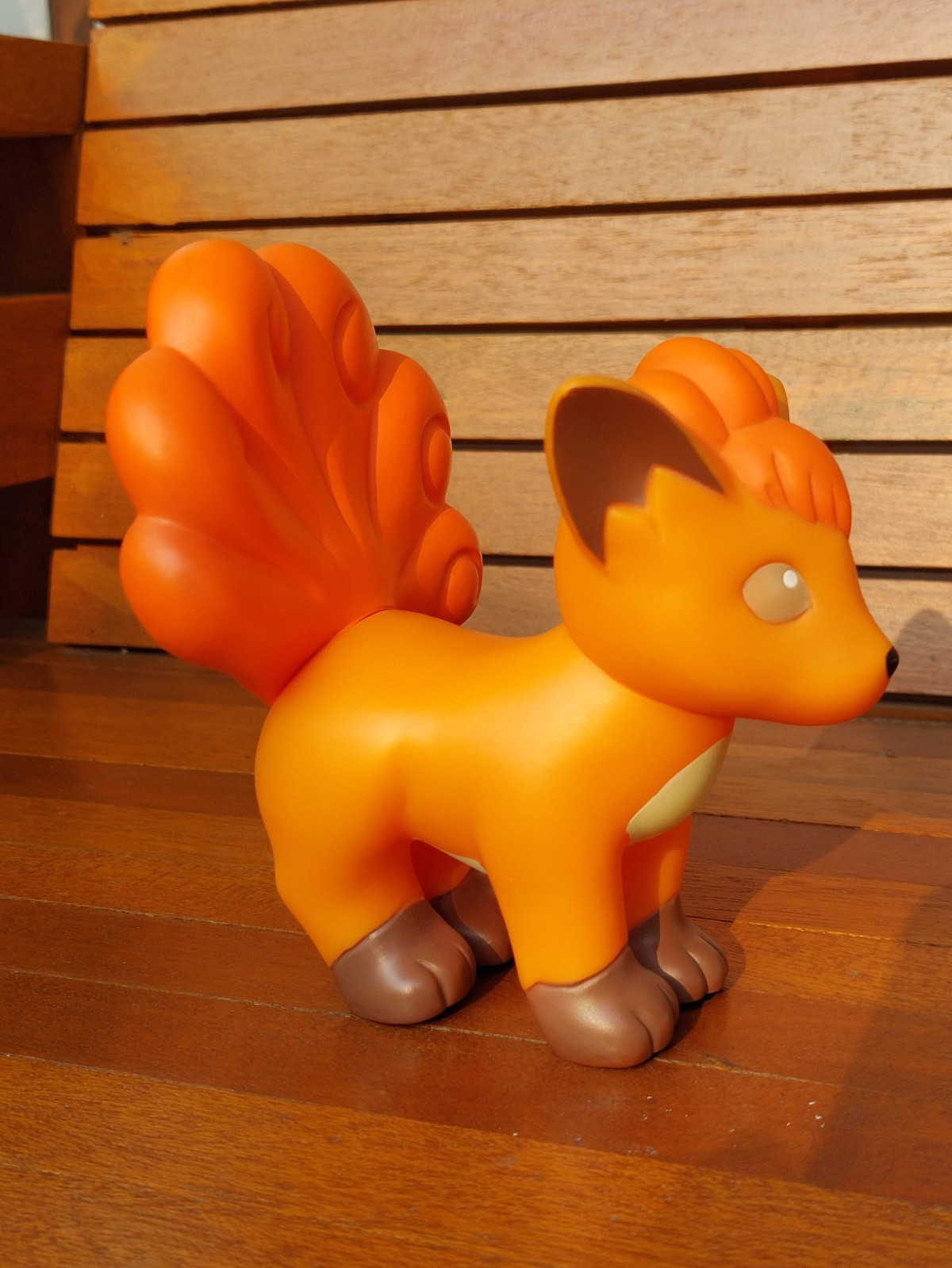 Kanto Vulpix Rokon Pokemon Soft Vinyl DX Deluxe Figure Tomy 1998 E02 5.2in