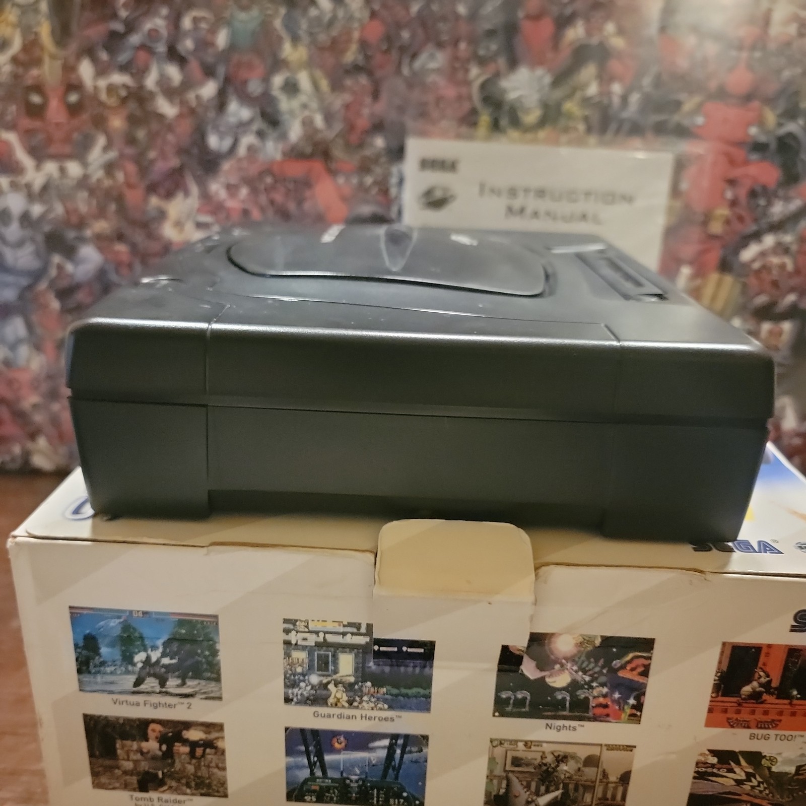 SEGA Saturn Console w/Box – Complete CIB – Tested – Authentic