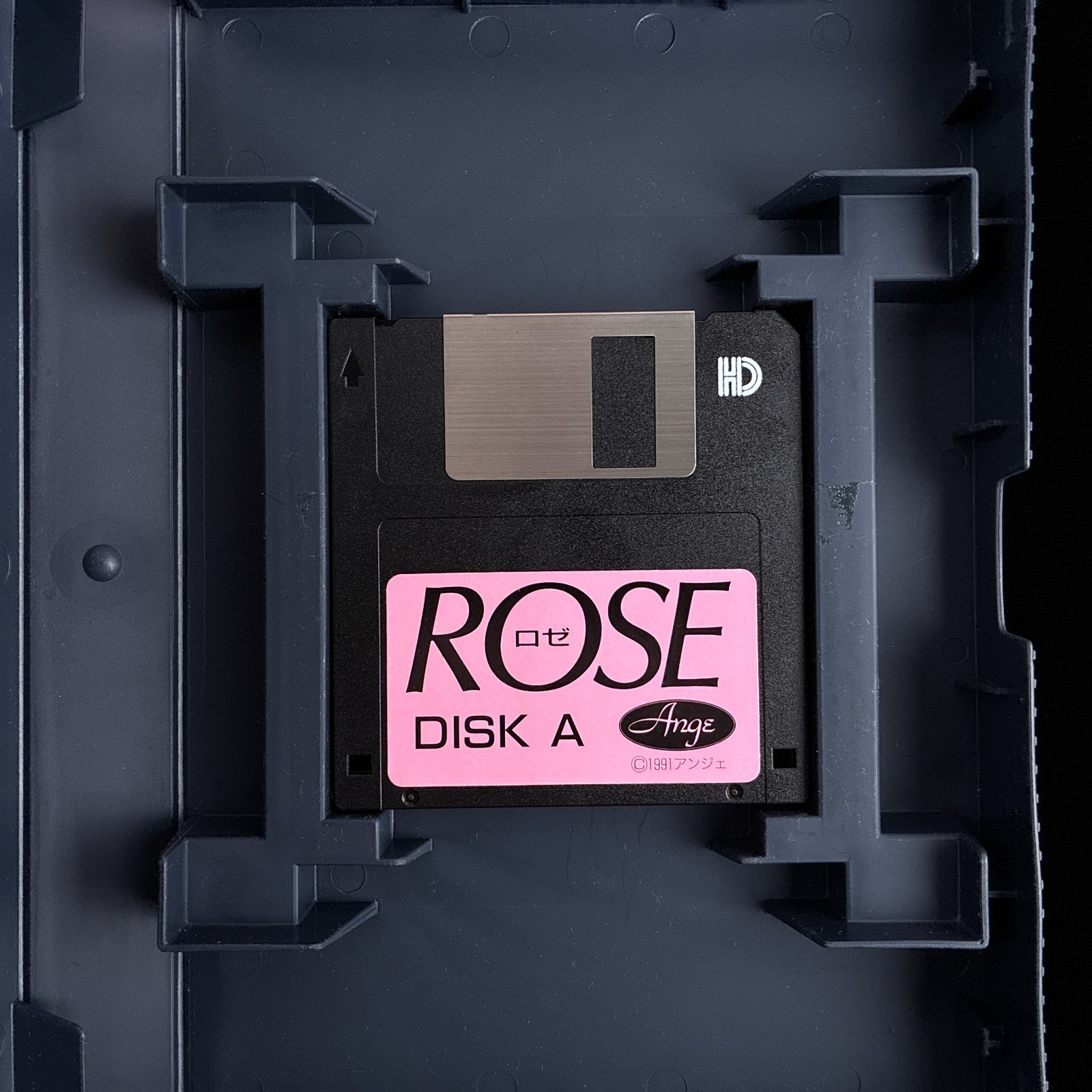 1991 Ange ロゼ ROSE PC-9801 PC98 3.5″ VN Visual Novel Game Japan Import