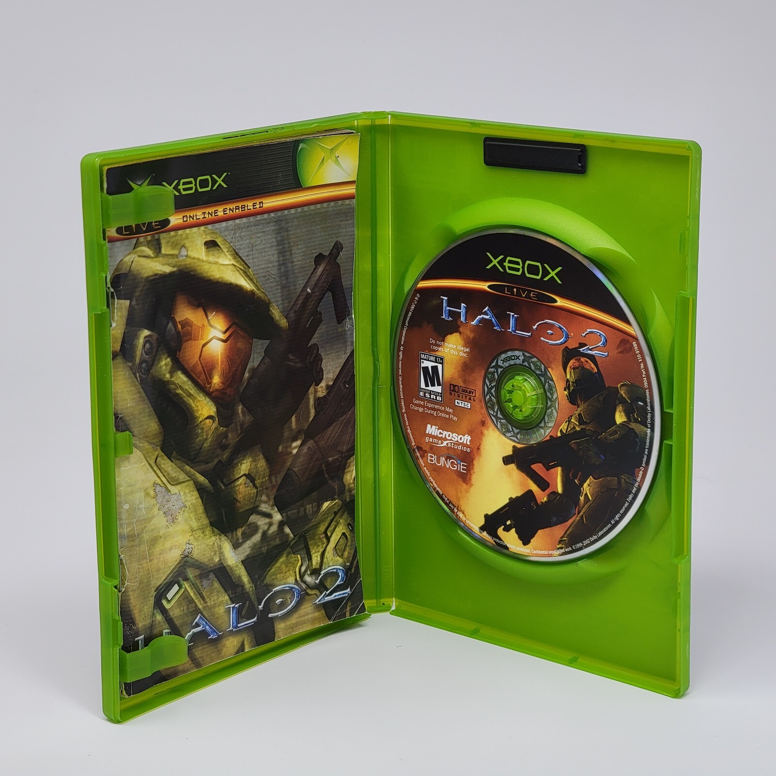 Halo 2 (Original Xbox) Black Label CIB COMPLETE & TESTED