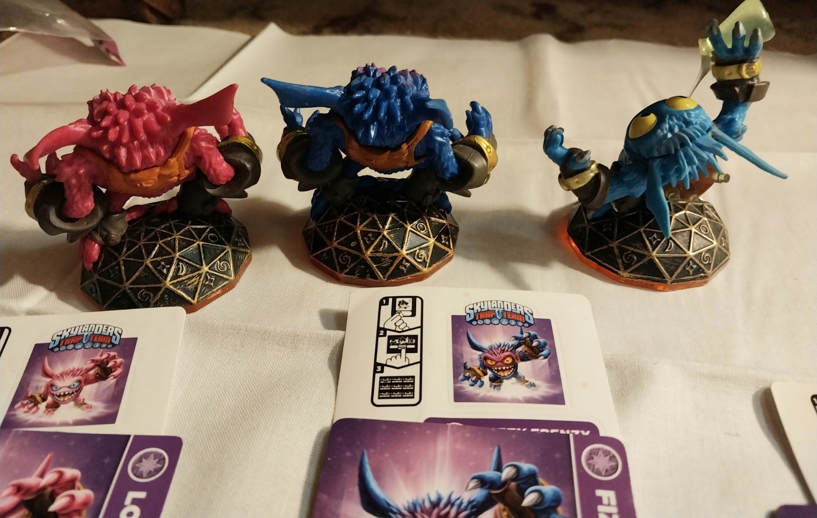 Skylanders Pop Fizz-Giants, Fizzy Frenzy & Love ❤️ Potion-TrapTeam Lot