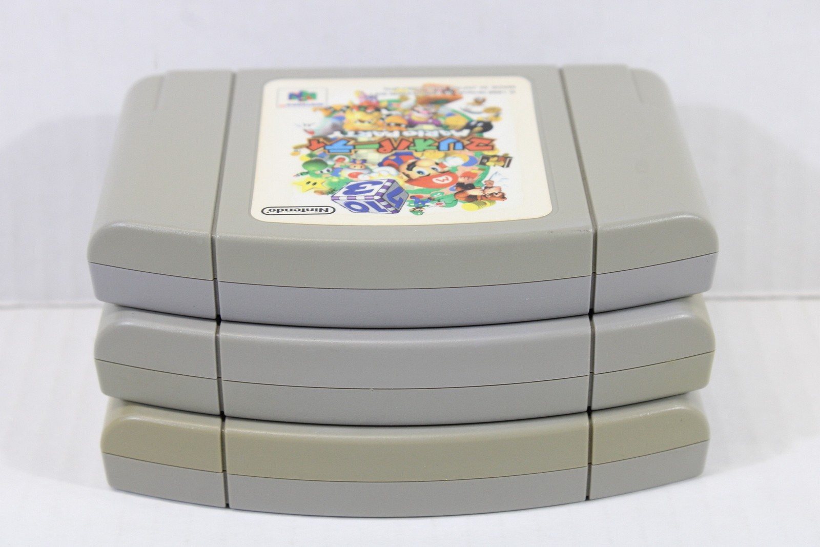 Lot of 3 Mario Party 1 2 3 Nintendo 64 N64 Japan Import US Seller E799