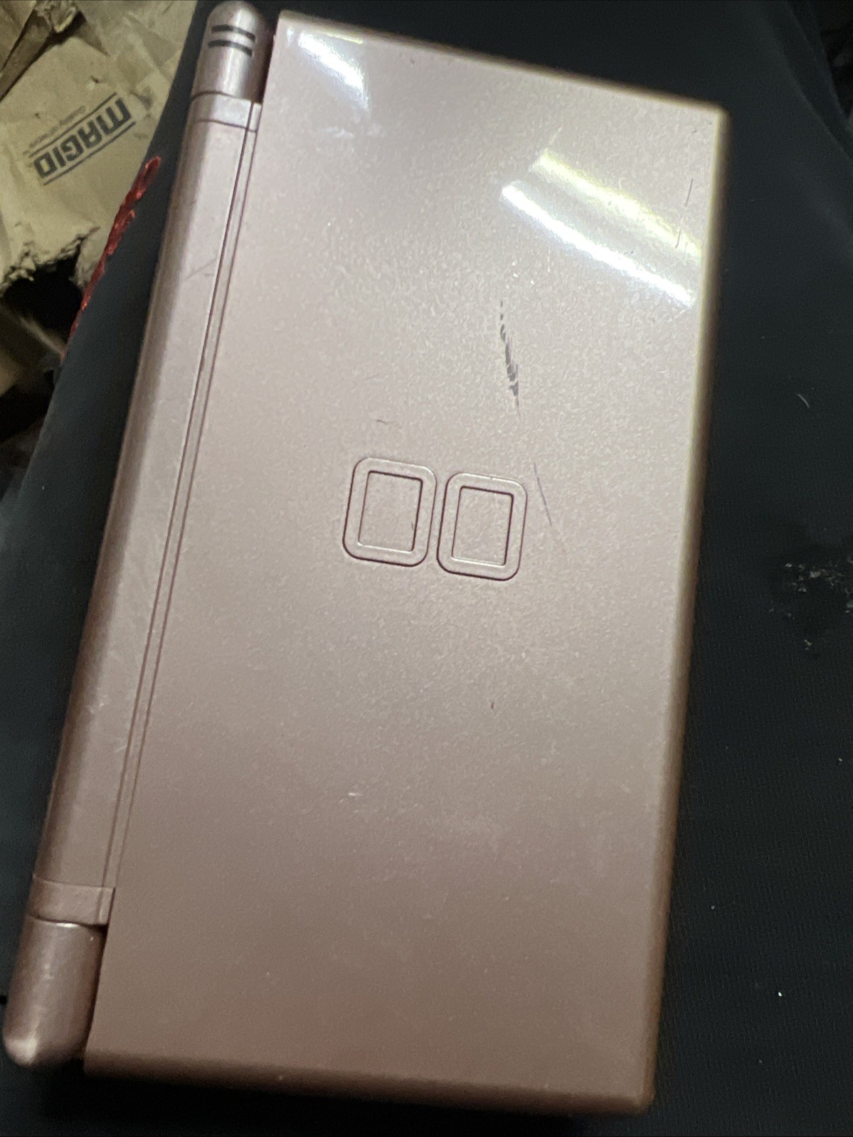 Nintendo DS Lite USG-001 Console Metallic Rose Console TESTED