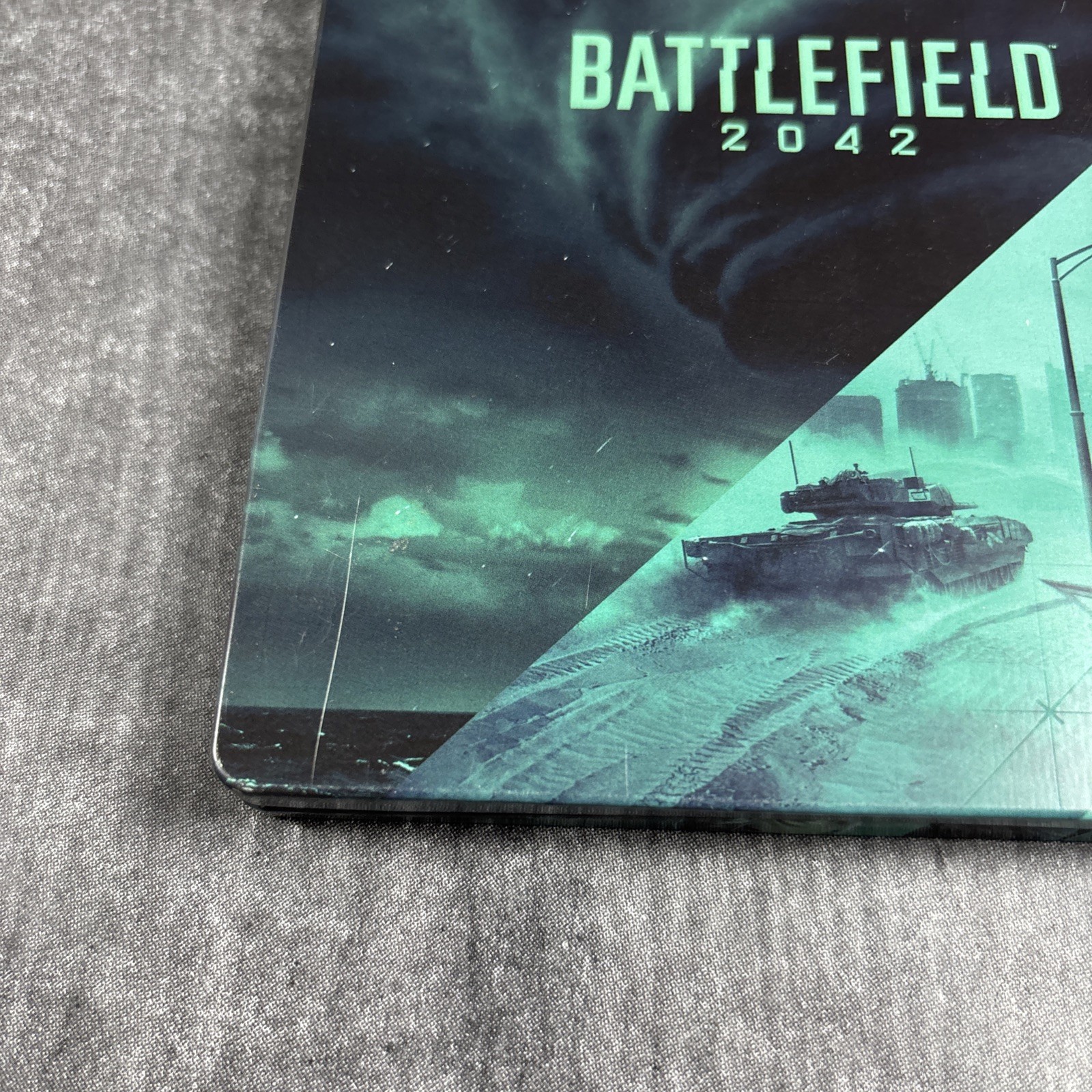 Battlefield 2042 Steelbook Case + XBOX Series X Game No Manual
