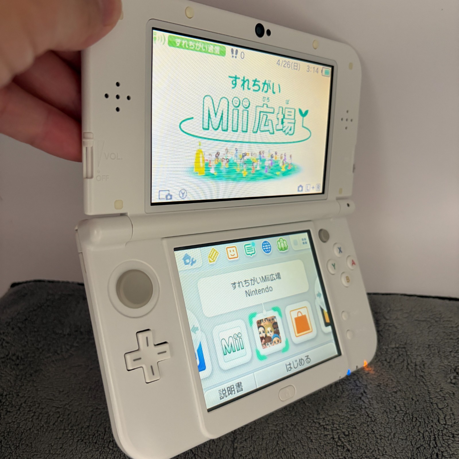 【Excellent5 box】IPS Nintendo NEW 3DS LL XL Pearl White Handheld Game Console
