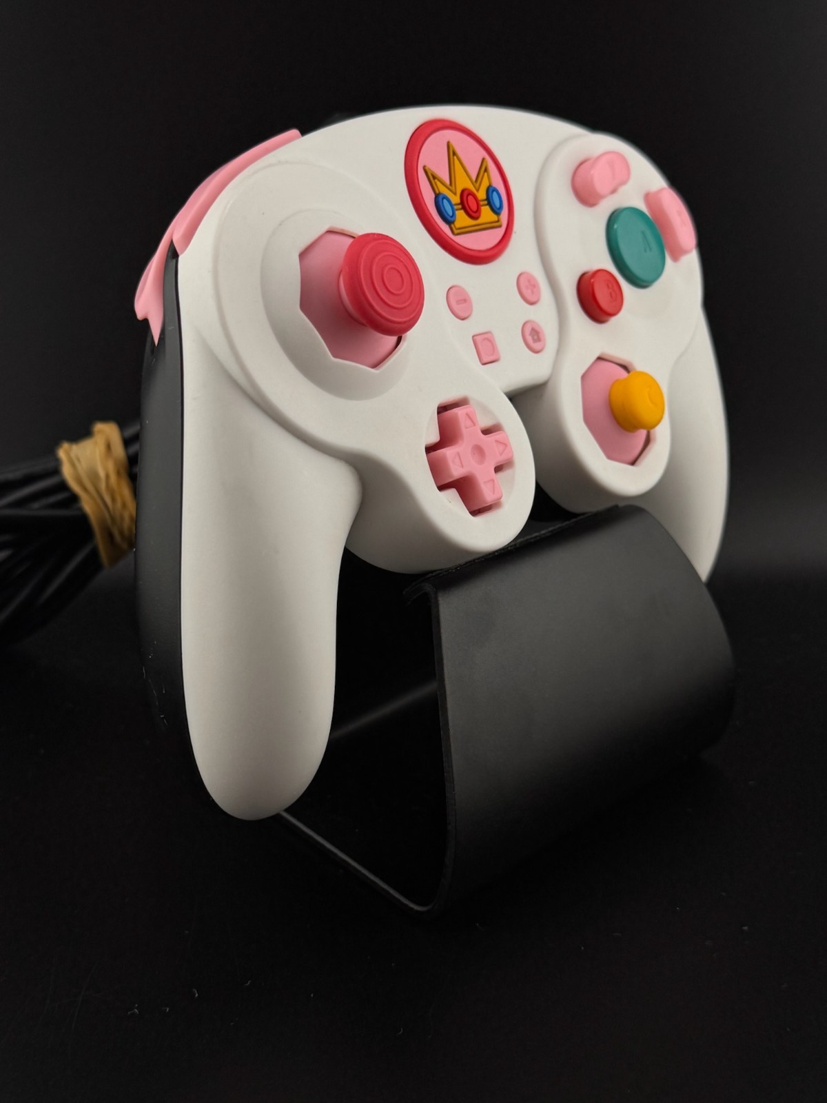 PDP Gaming Princess Peach Wired Fight Pad Pro Controller Nintendo Switch-Tested