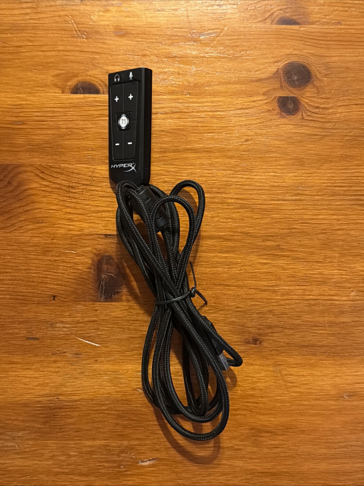 HyperX Cloud II Replacement Wired USB Audio Controller Cable w/ 7.1 button