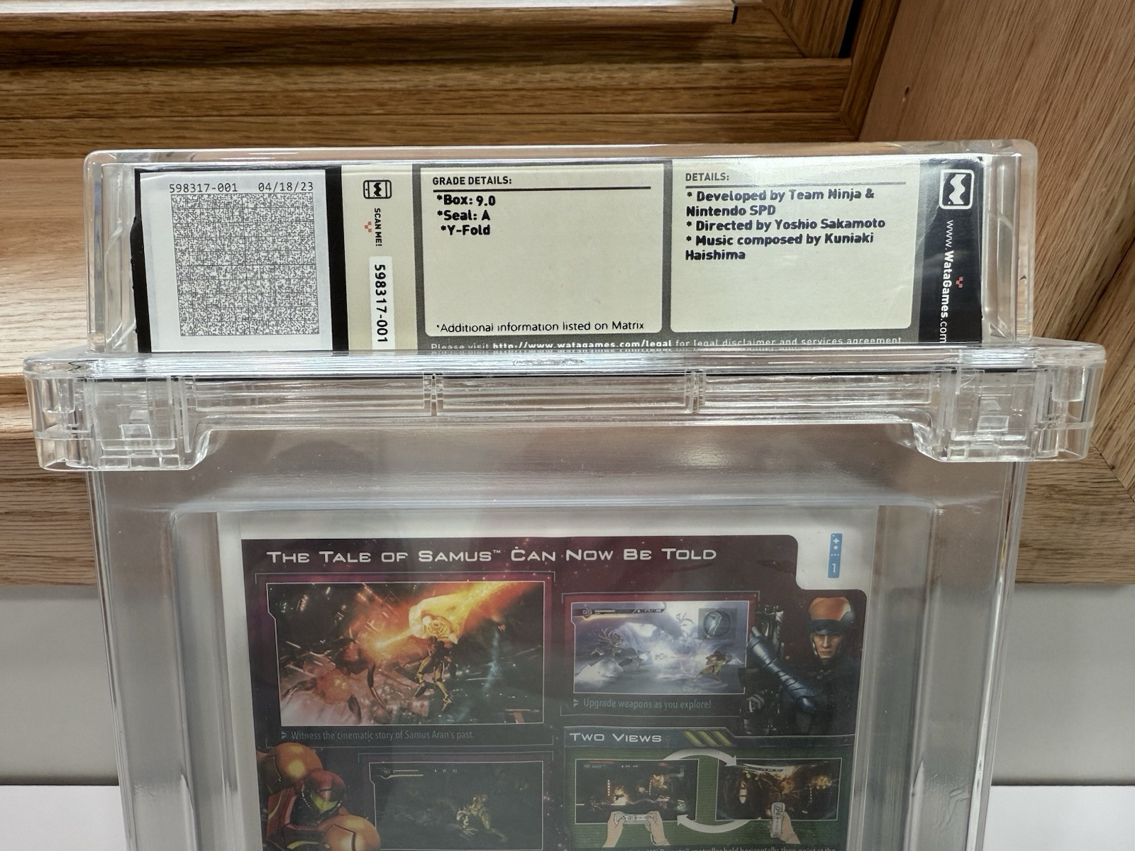 Metroid: Other M. Brand new WATA graded A 9.0