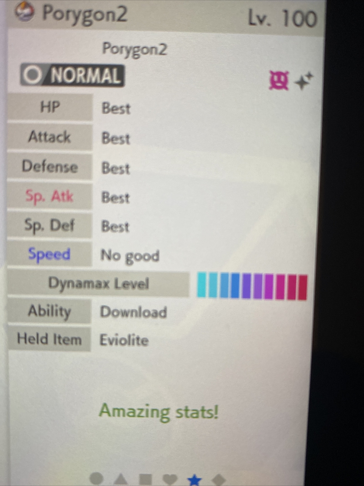Pokemon Sword And Shield Shiny Porygon Z and Porygon 2 Bundle 6IV Battle Ready