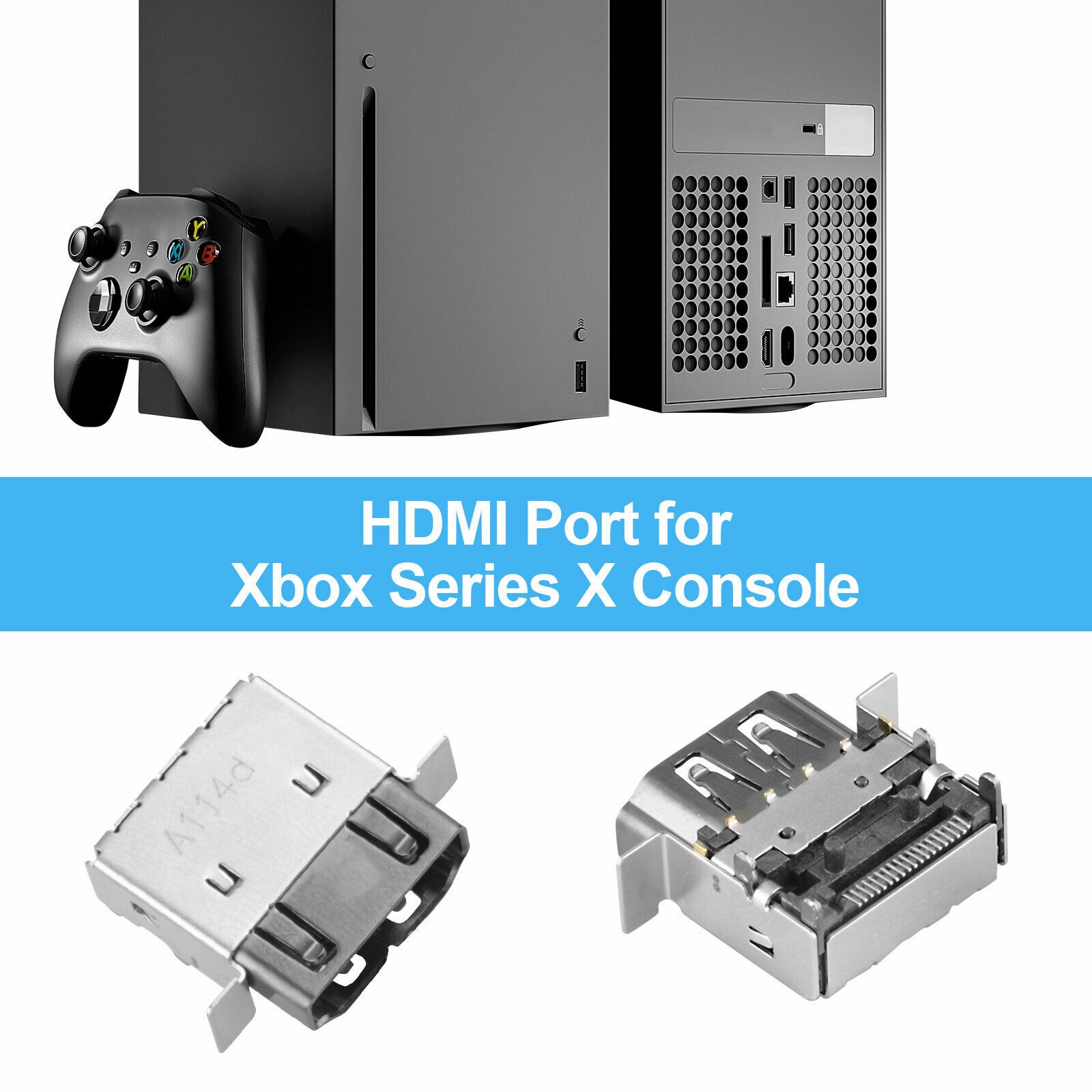 Console HDMI Port Interface Socket Jack Connecter For Microsoft Xbox Series X