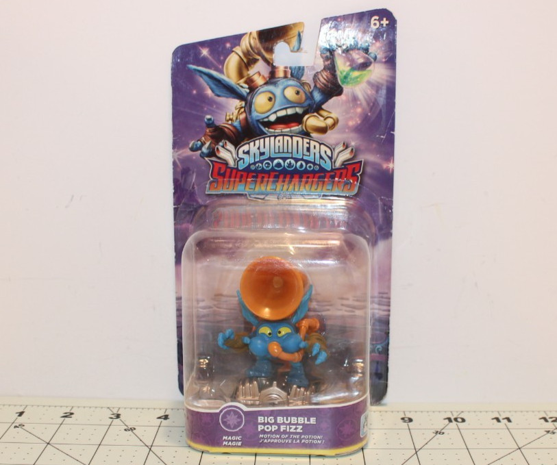Skylanders SuperChargers Big Bubble Pop Fizz Magic Magie New on Card 2015
