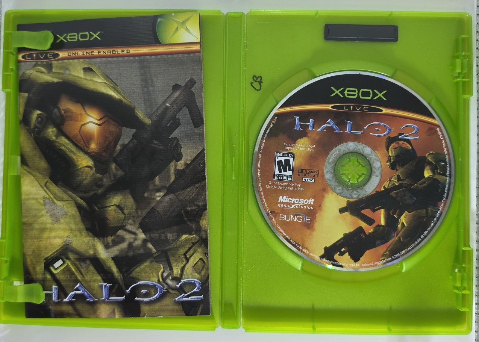 Halo 2 Original Xbox Authentic – CIB – Professionally Resurfaced