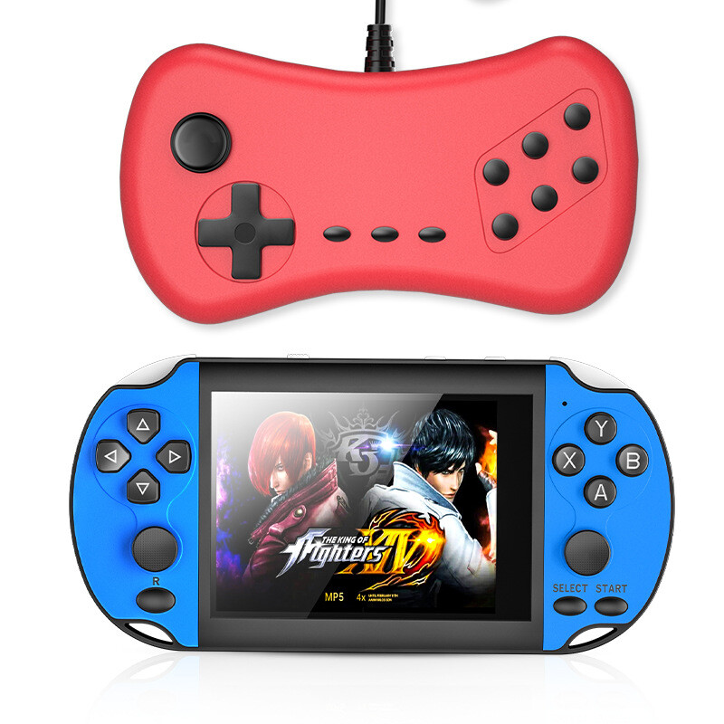 X7S 3.5inch TFT HD Screen SFC FC GBA NE0 GBC Handheld Game Console 1200 Games