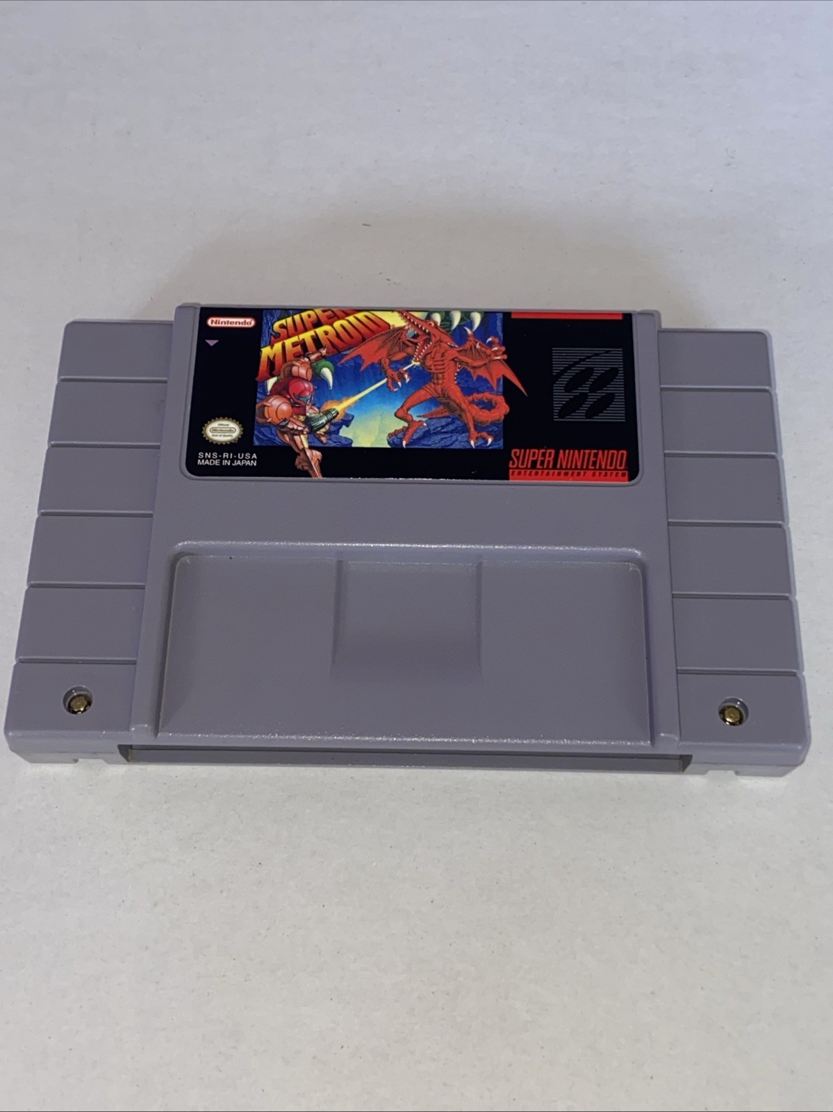 Super Metroid GAME ONLY – SUPER NINTENDO SNES Tested