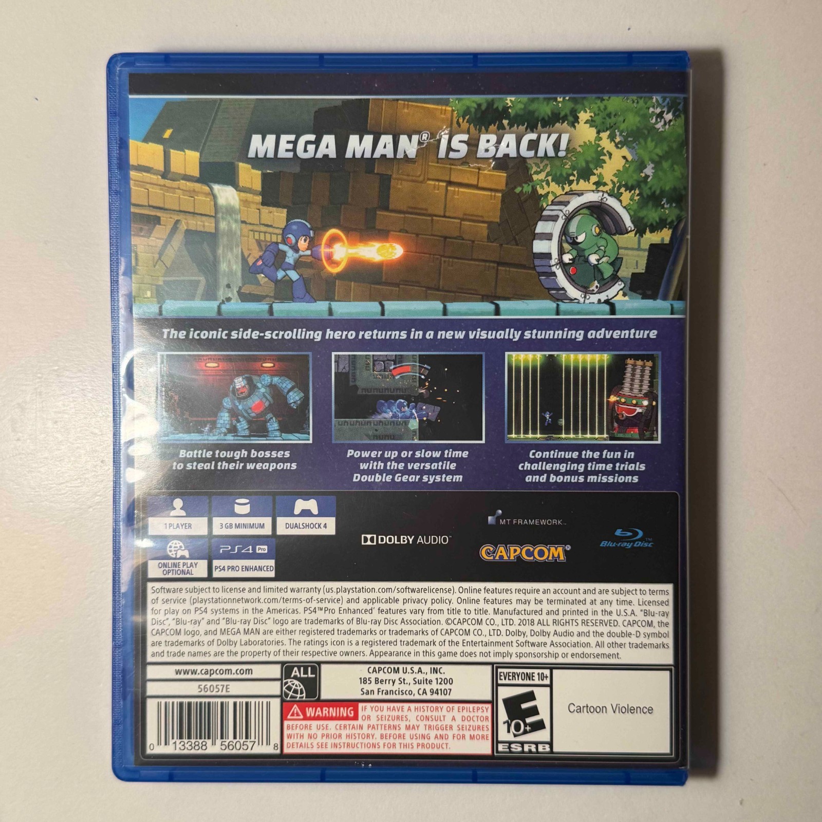 Mega Man 11 | PS4 | Lot #8 | PRISTINE | Bundle 3+ Games & Save