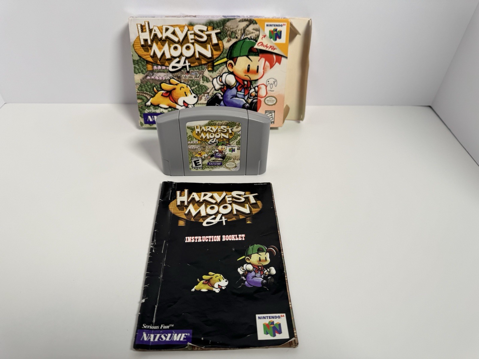 Harvest Moon (Nintendo 64 N64) Complete in Box CIB
