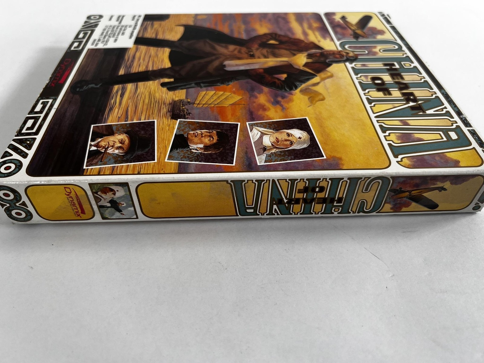 Vintage Heart Of China PC MS-DOS 3.5″ Floppy Big Box Adventure Game Dynamix