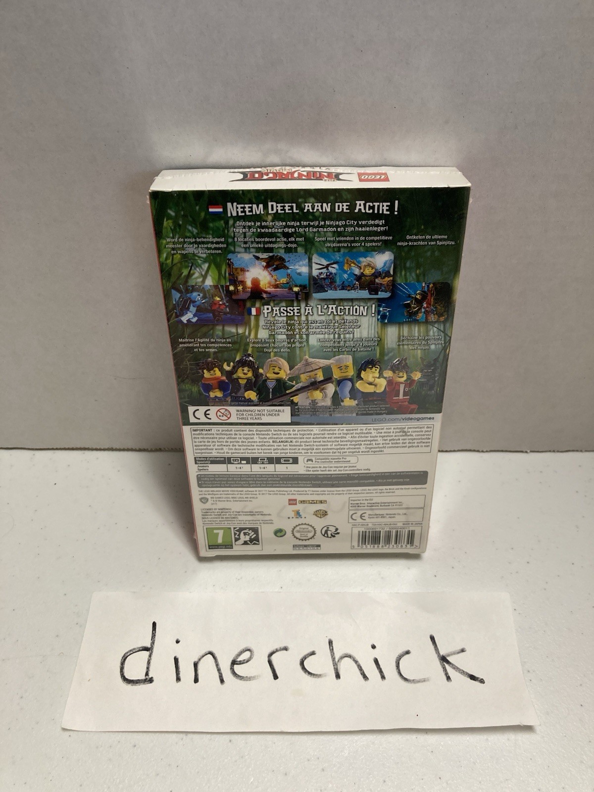LEGO Ninjago Special Edition w/ Minifig (EUR) – Switch – New! (Box Damage)