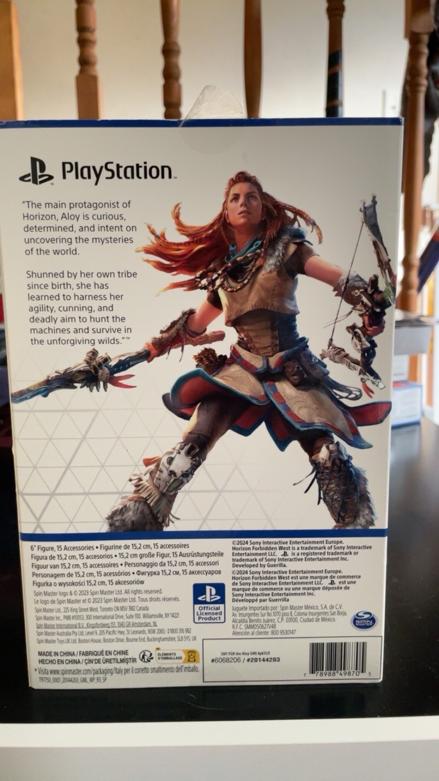 PlayStation Horizon Forbidden West, Aloy Action Figure with 15 Accessories