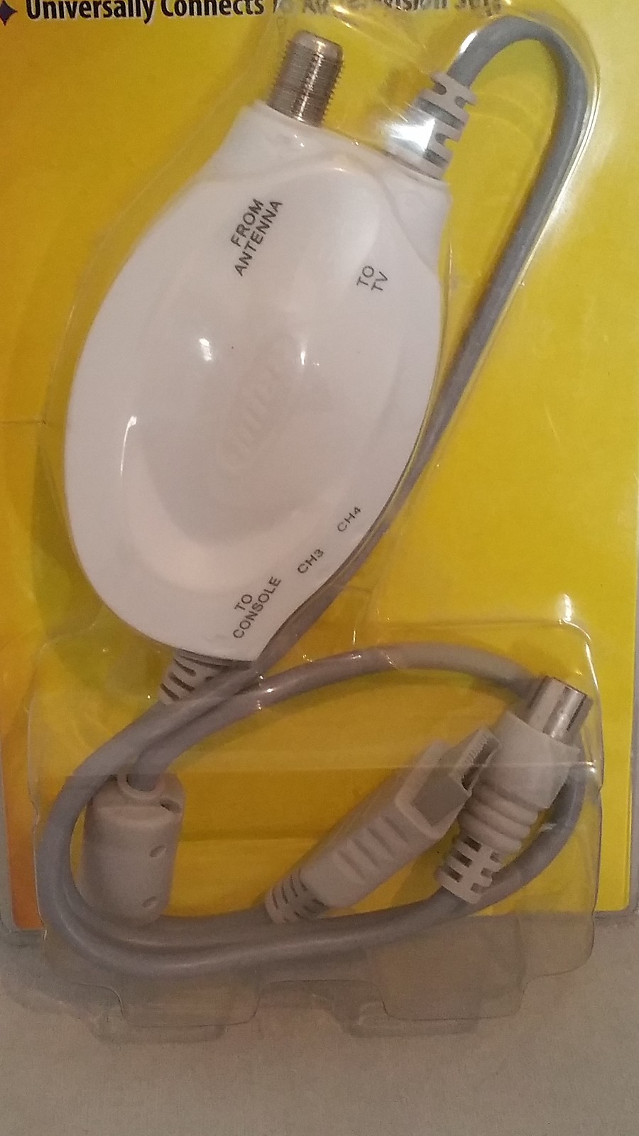Intec Playstation 1 and 2 RFU Adaptor Connects Playstation Console To TV (NEW)