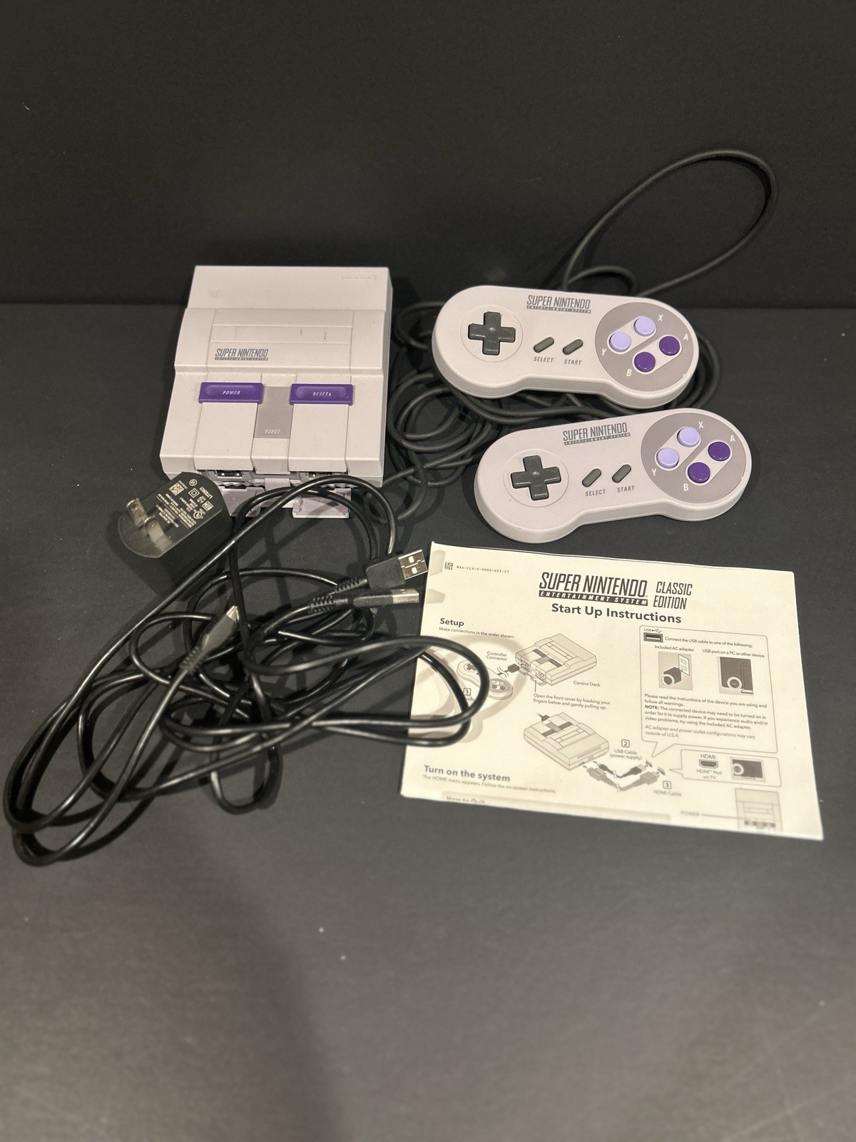 SNES Super Nintendo Classic Edition – CIB Complete In Box! Tested And Working