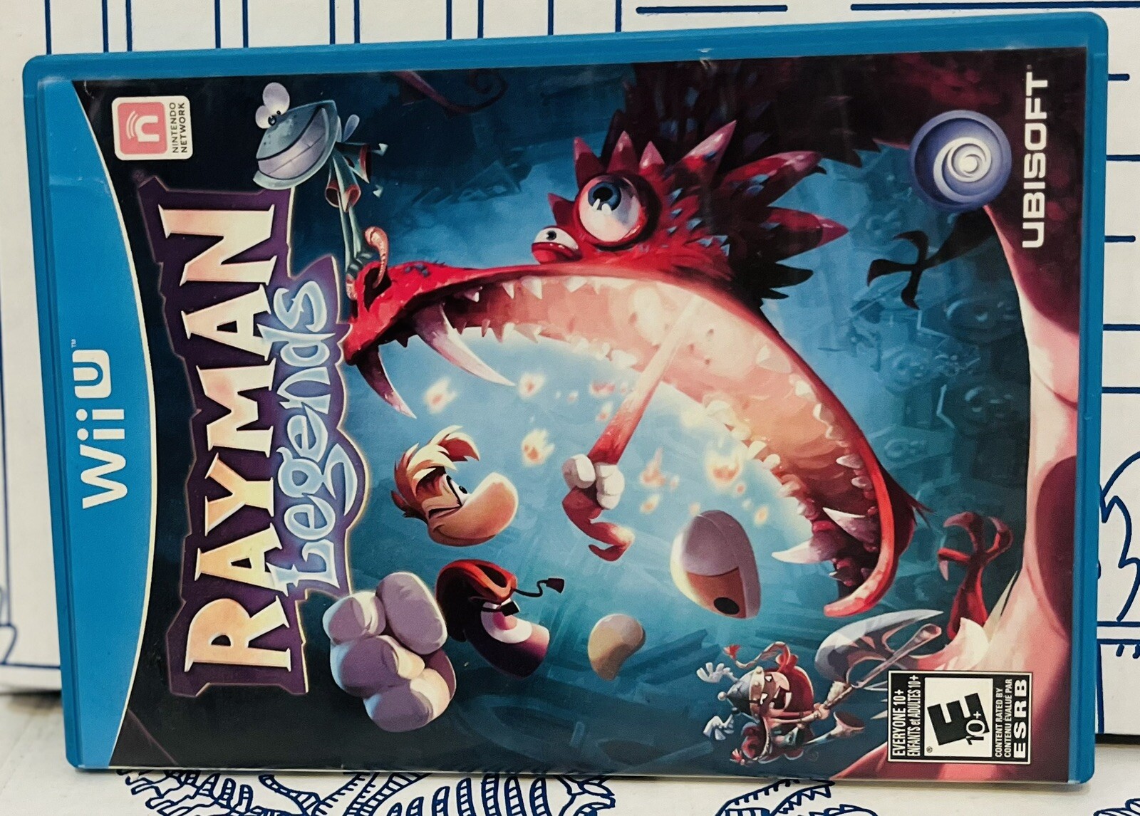 Rayman Legends Nintendo Wii U 2013 Ubisoft Game Cartoon Adventure Comic Mischief