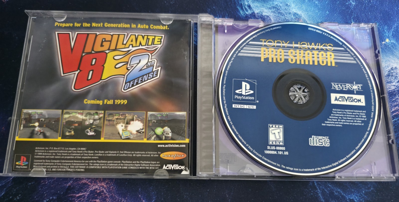 Tony Hawk’s Pro Skater – Sony PlayStation 1 CIB Tested and
