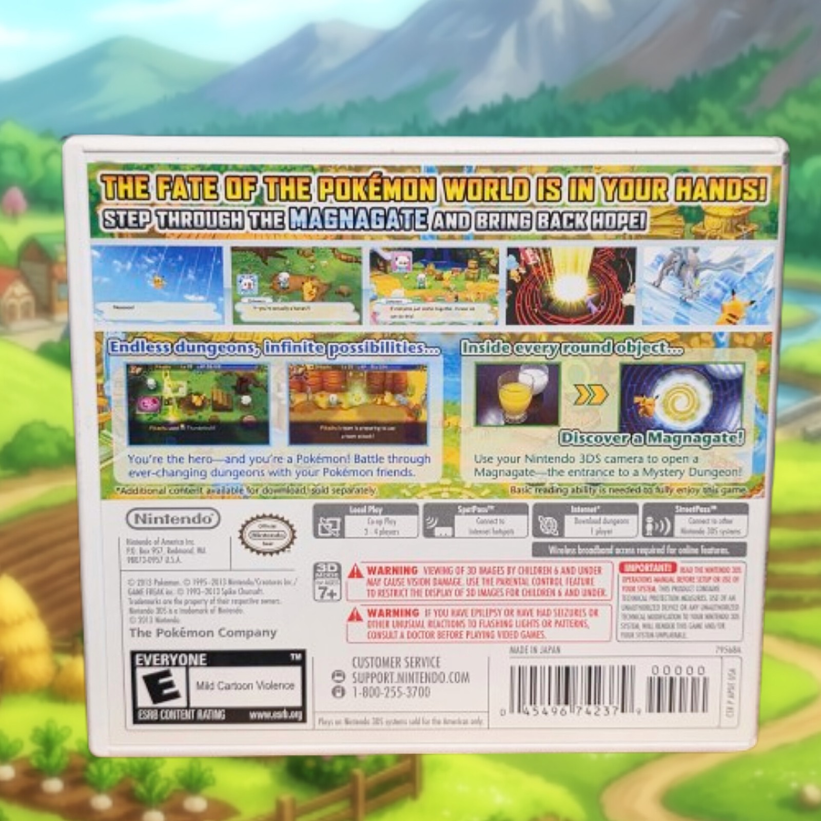 Pokémon Mystery Dungeon Gates to Infinity Nintendo 3DS CIB 2013