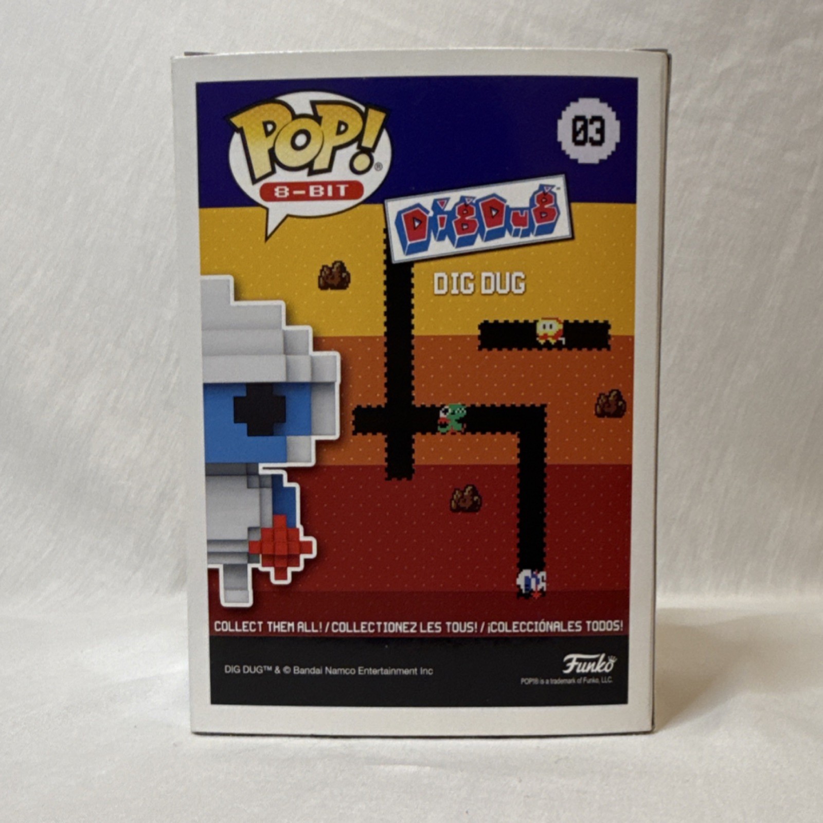 Funko Pop! 8-Bit Dig Dug #03 2017 Fall Convention Exclusive Vinyl Figure