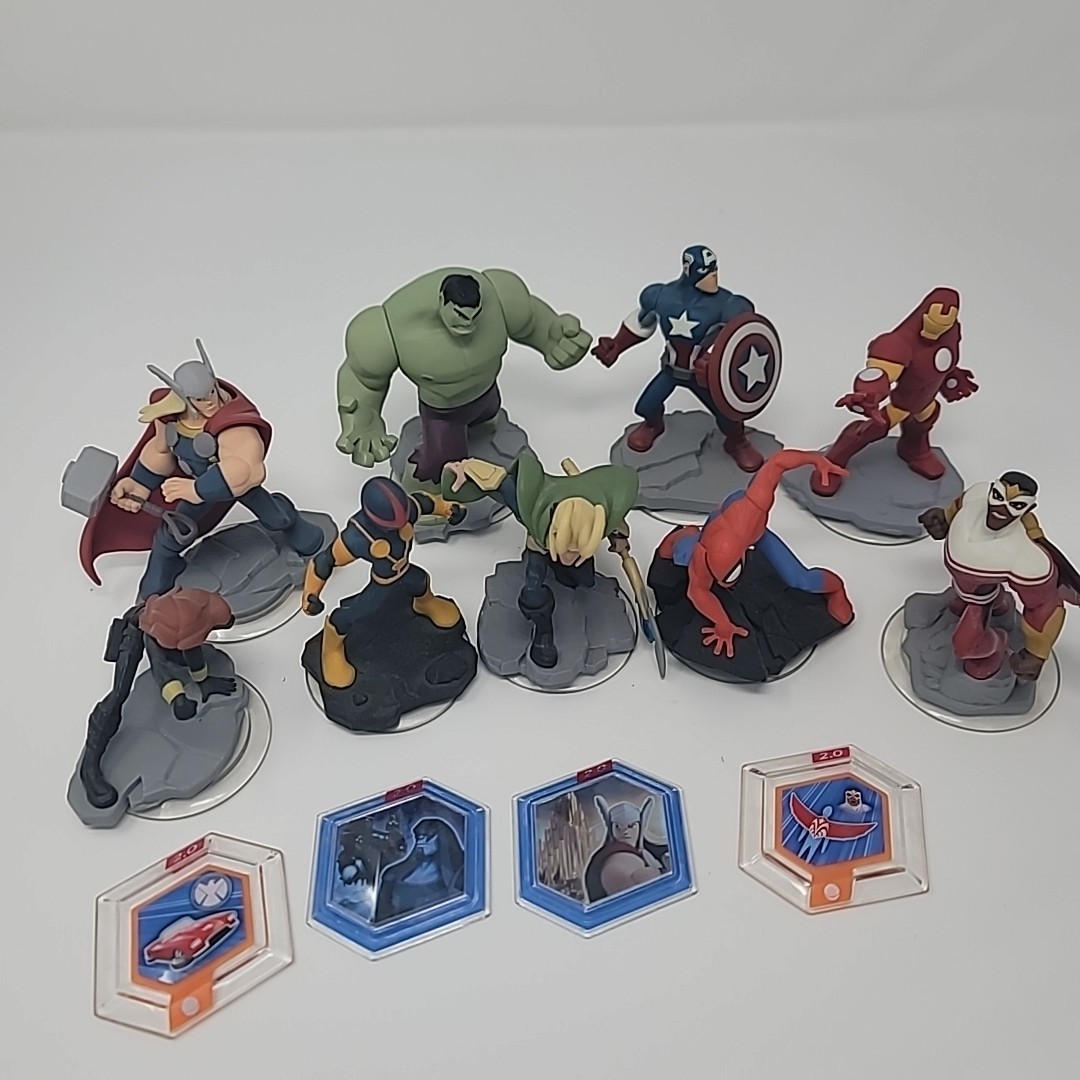 Disney Infinity 2.0 Lot Marvel, Disney, Star Wars