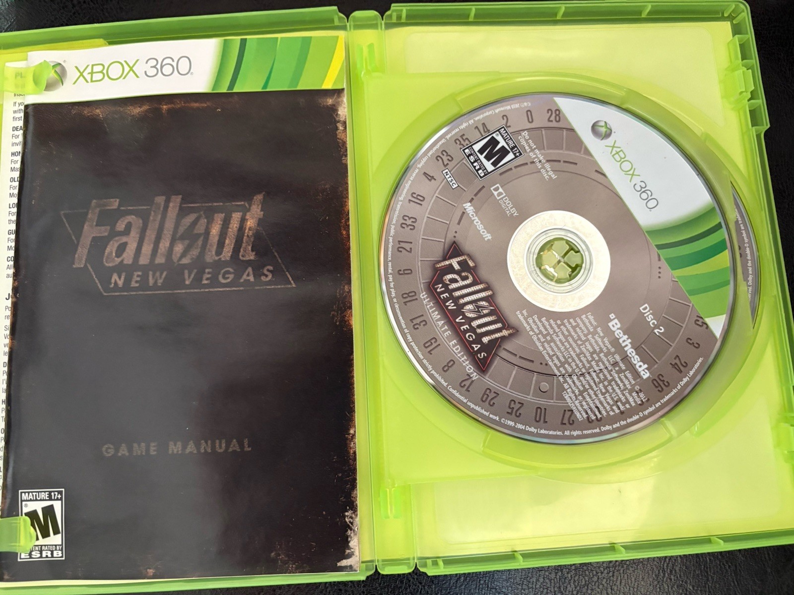 Fallout New Vegas Ultimate Esition XBOX 360 With Manual