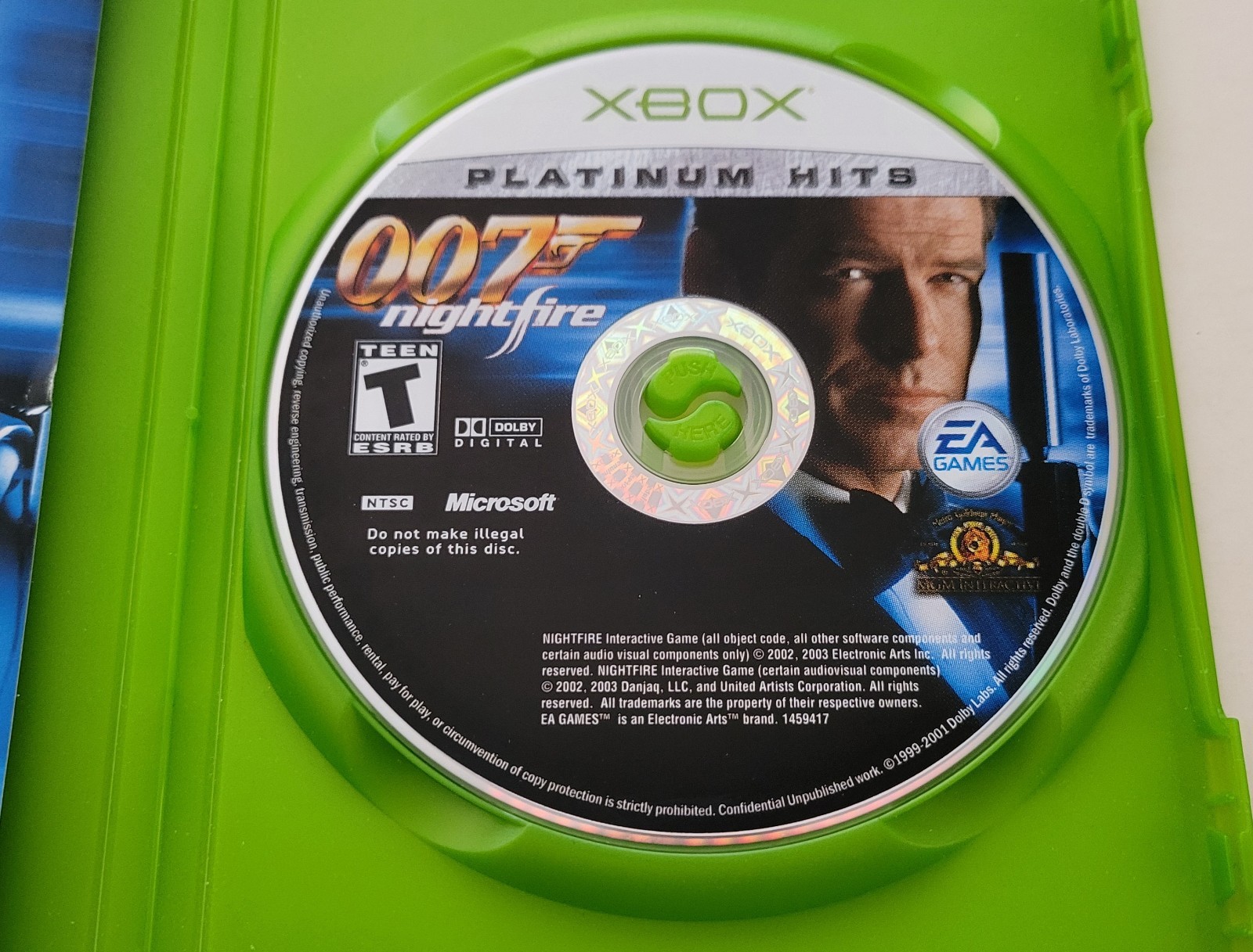 James Bond 007: NightFire (Microsoft Xbox, 2002) Complete! Very Good Cond!
