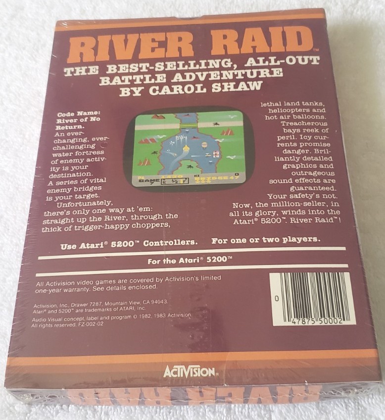 River Raid (Atari 5200, 1983)
