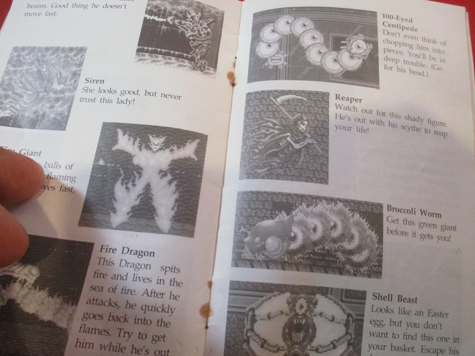 Ghostbusters Sega Genesis Instruction Manual Booklet ONLY *flawed*