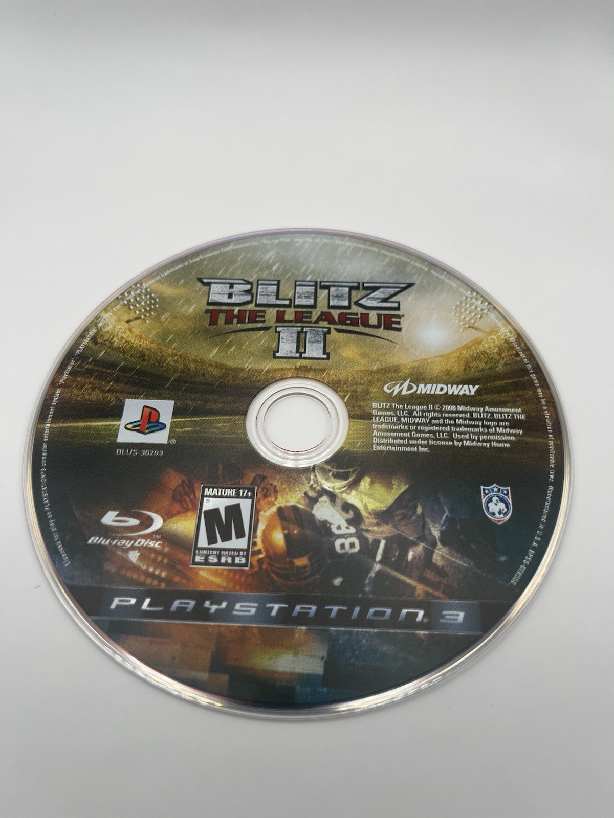 Blitz: The League II PS3 2008 M Rated NTSC-U/C Manual Included