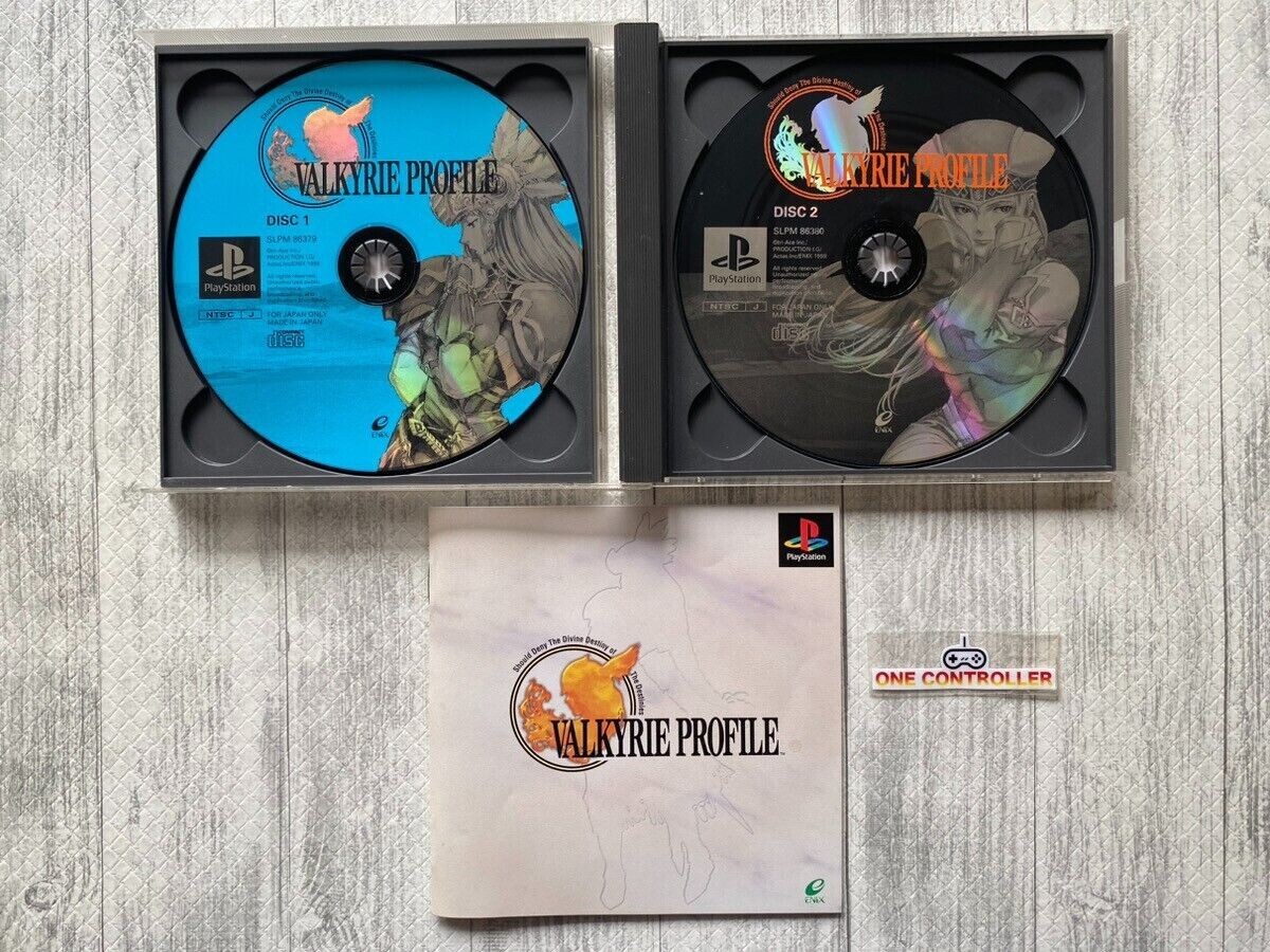 SONY PS2 FINAL FANTASY X & X-2 International & Ⅻ & Valkyrie Profile 1 2 set
